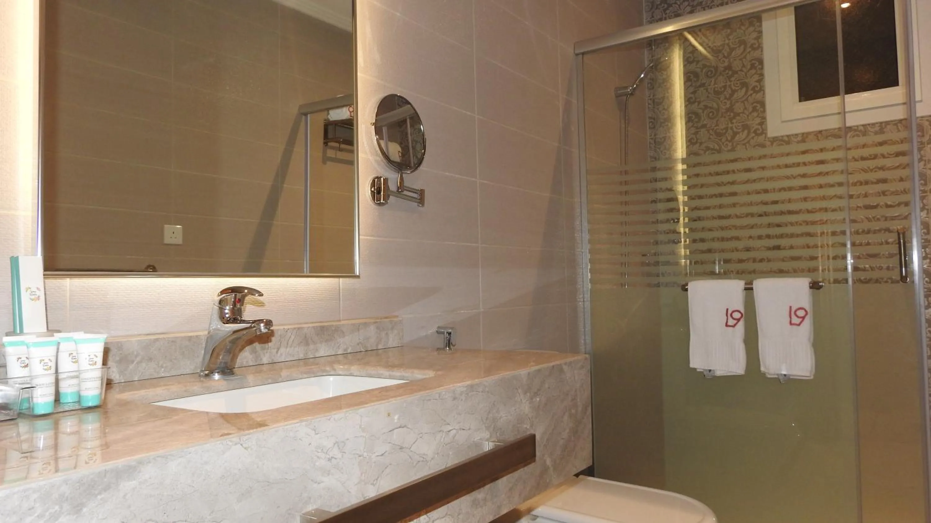 Toilet in Level Nine Hotel