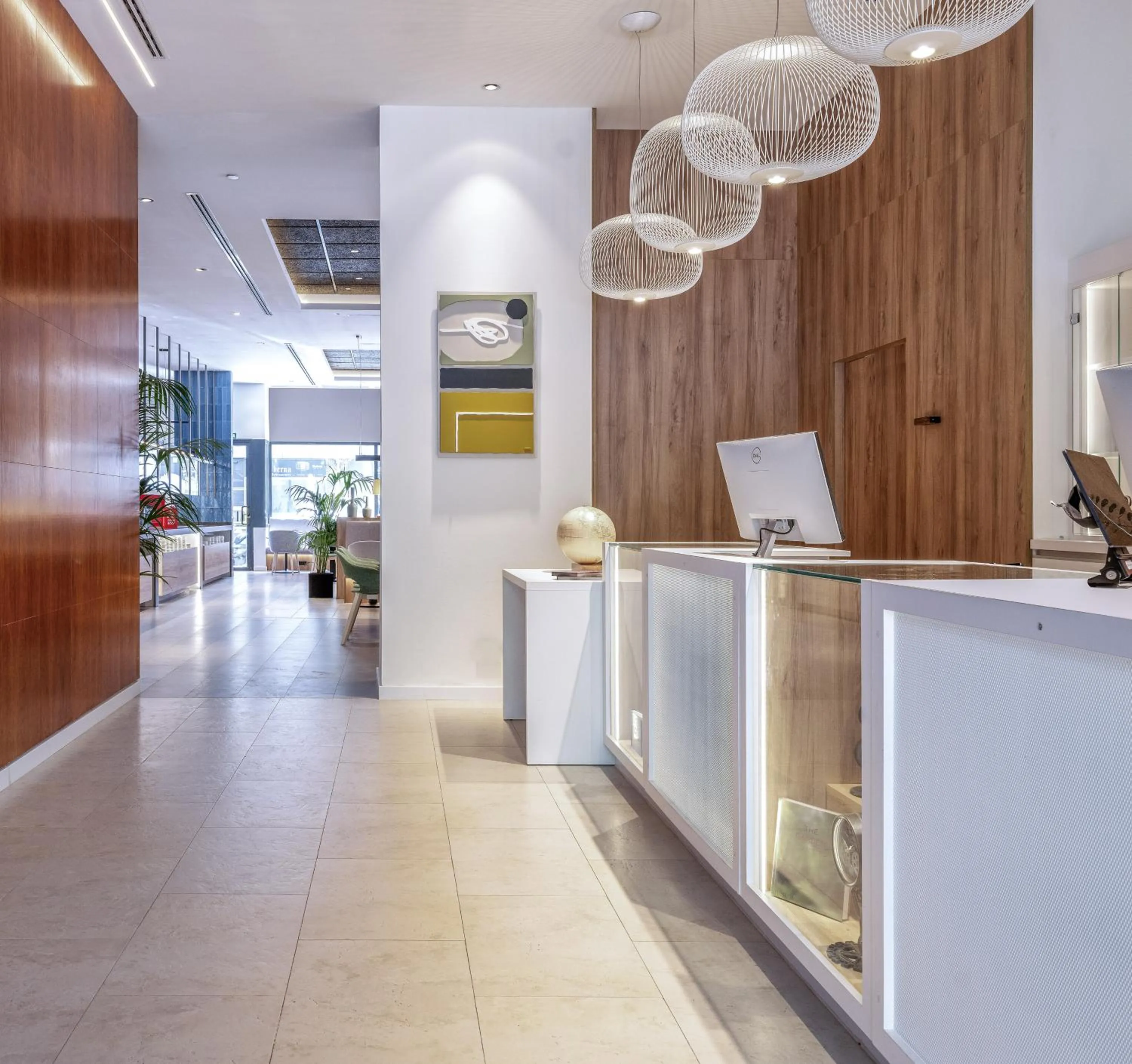 Lobby or reception in INNSiDE by Melia Valencia Oceanic