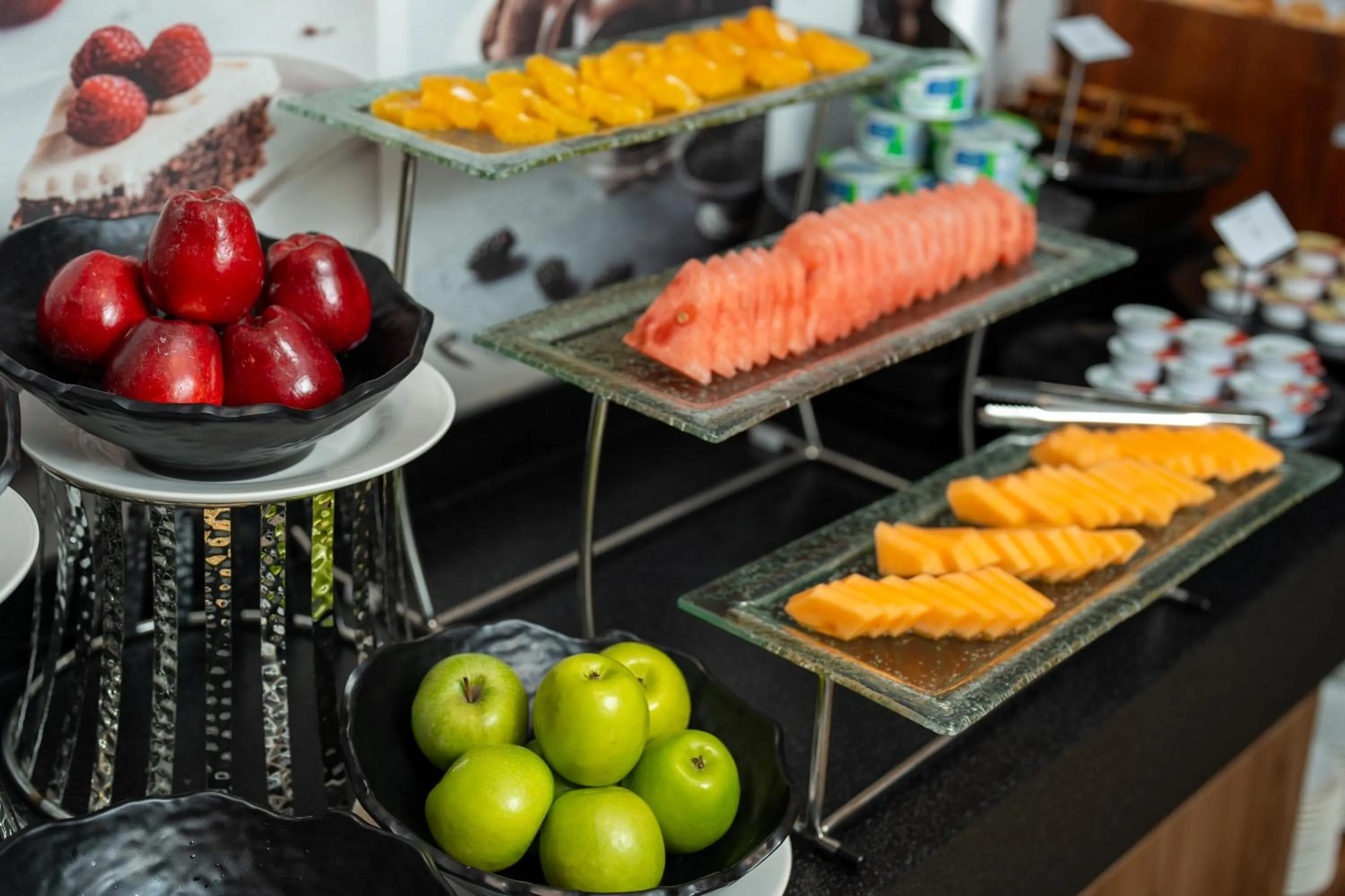 Buffet breakfast in Charli Hotel Jeddah