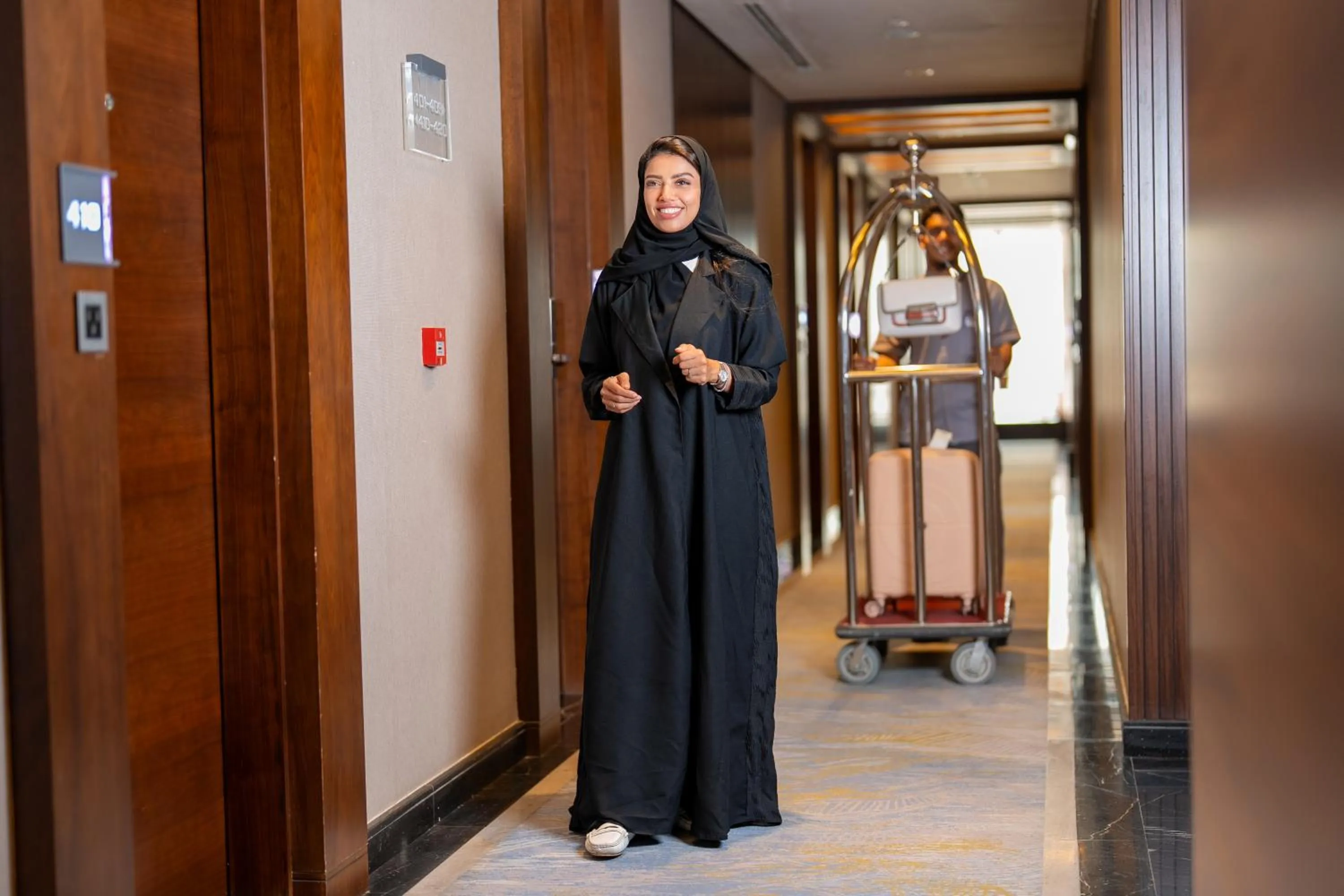 People in Charli Hotel Jeddah