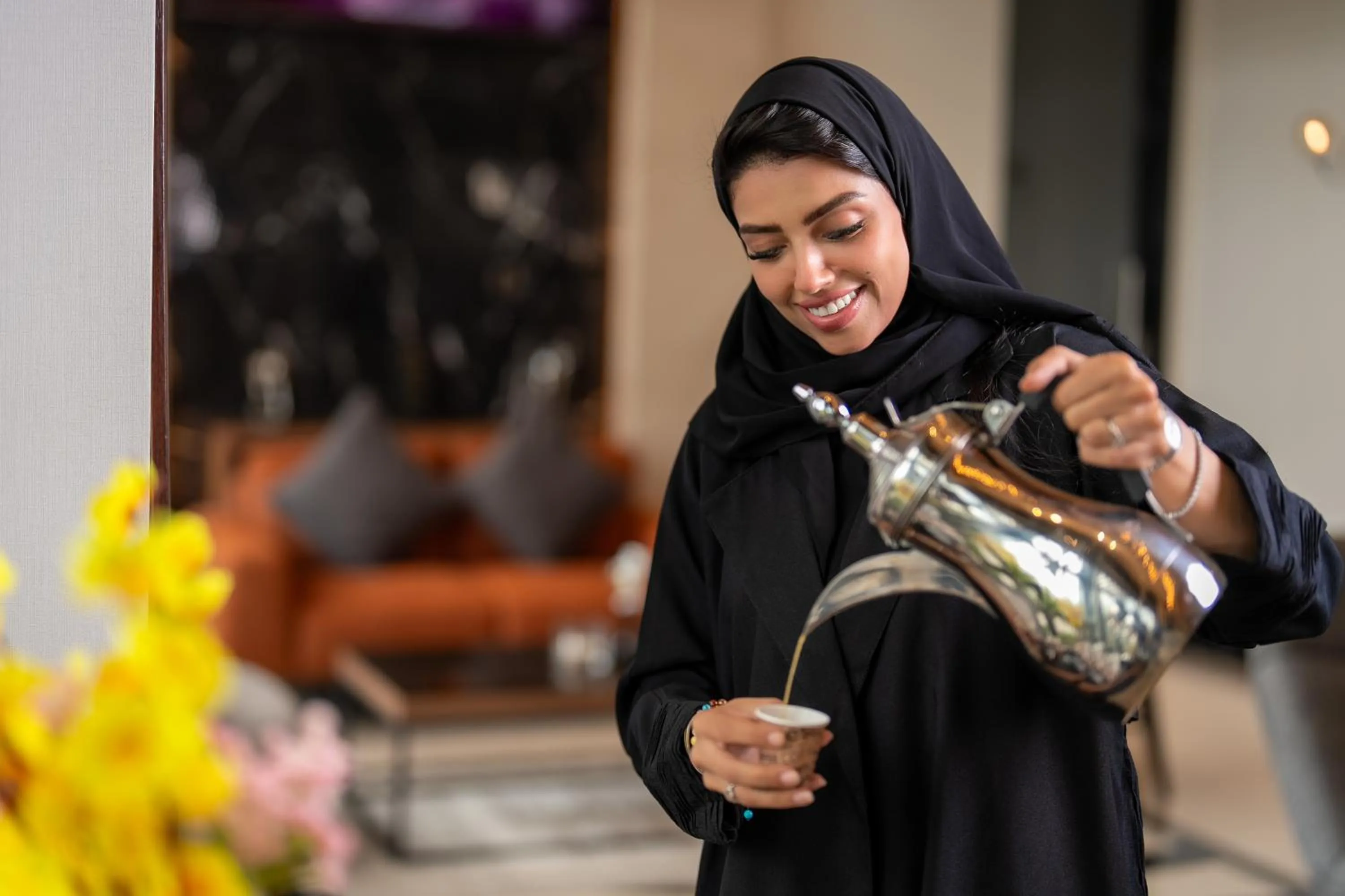 People in Charli Hotel Jeddah