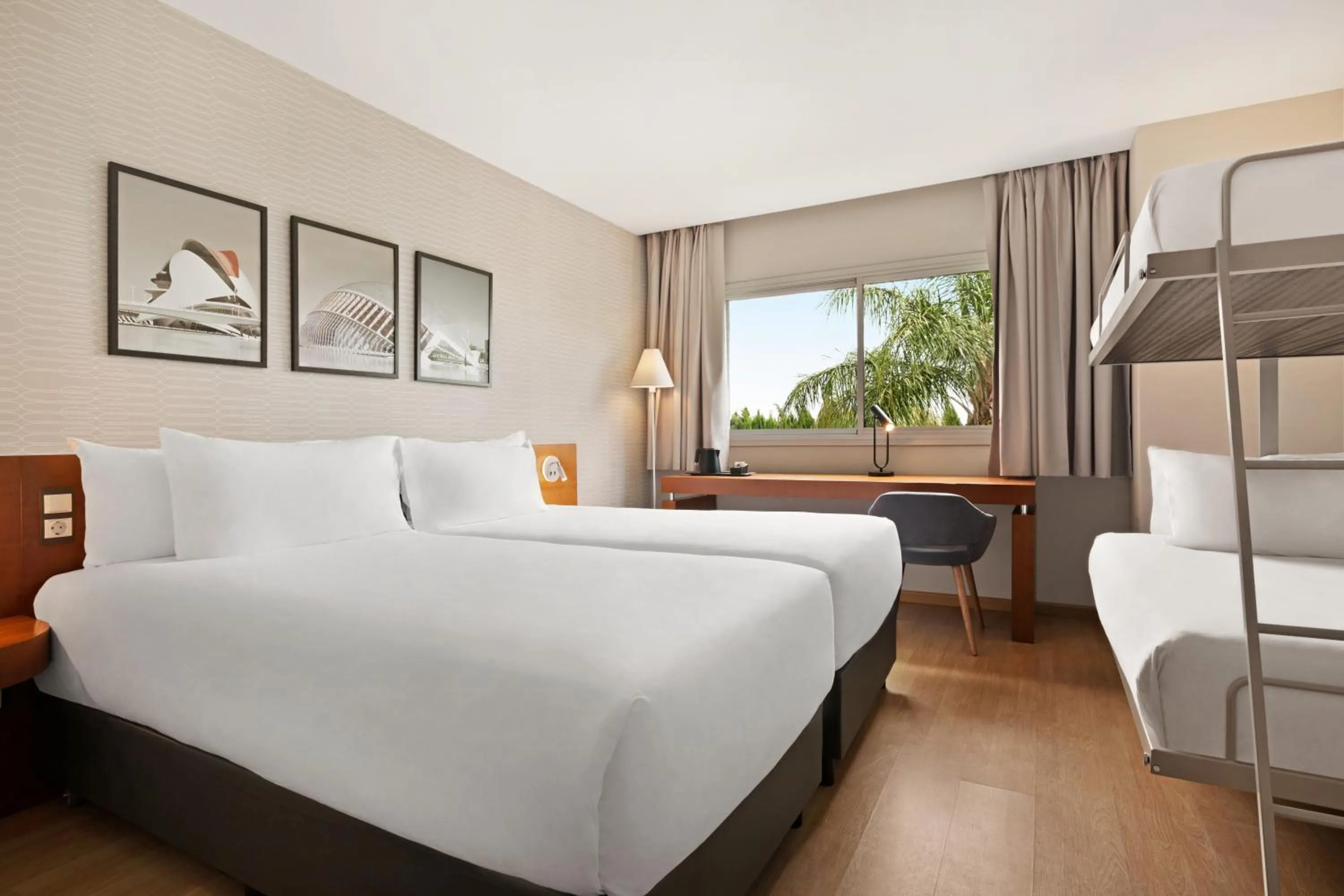 Bed in Ramada by Wyndham Valencia Almussafes