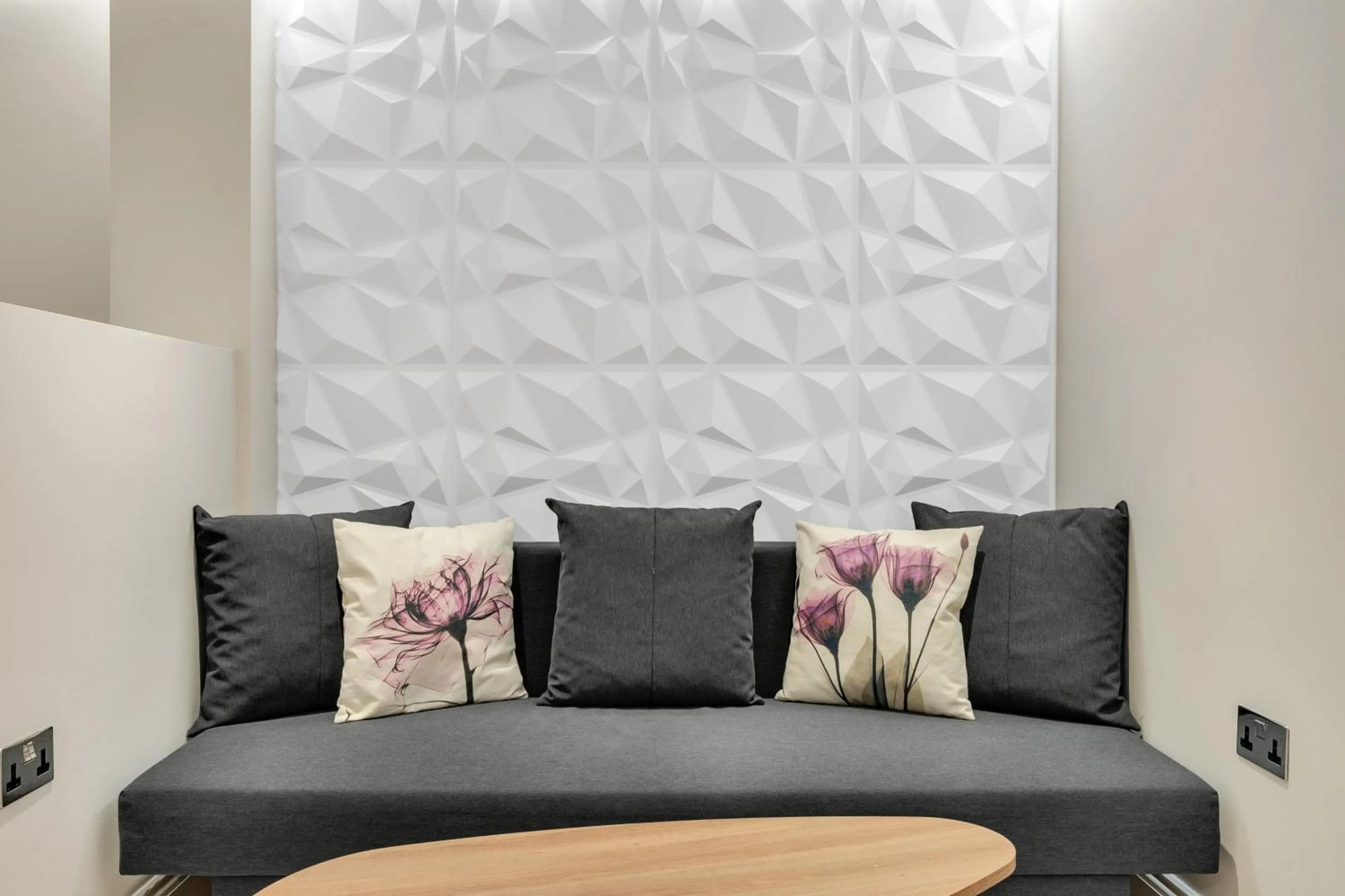 Seating area in Cleveland Residences Farringdon