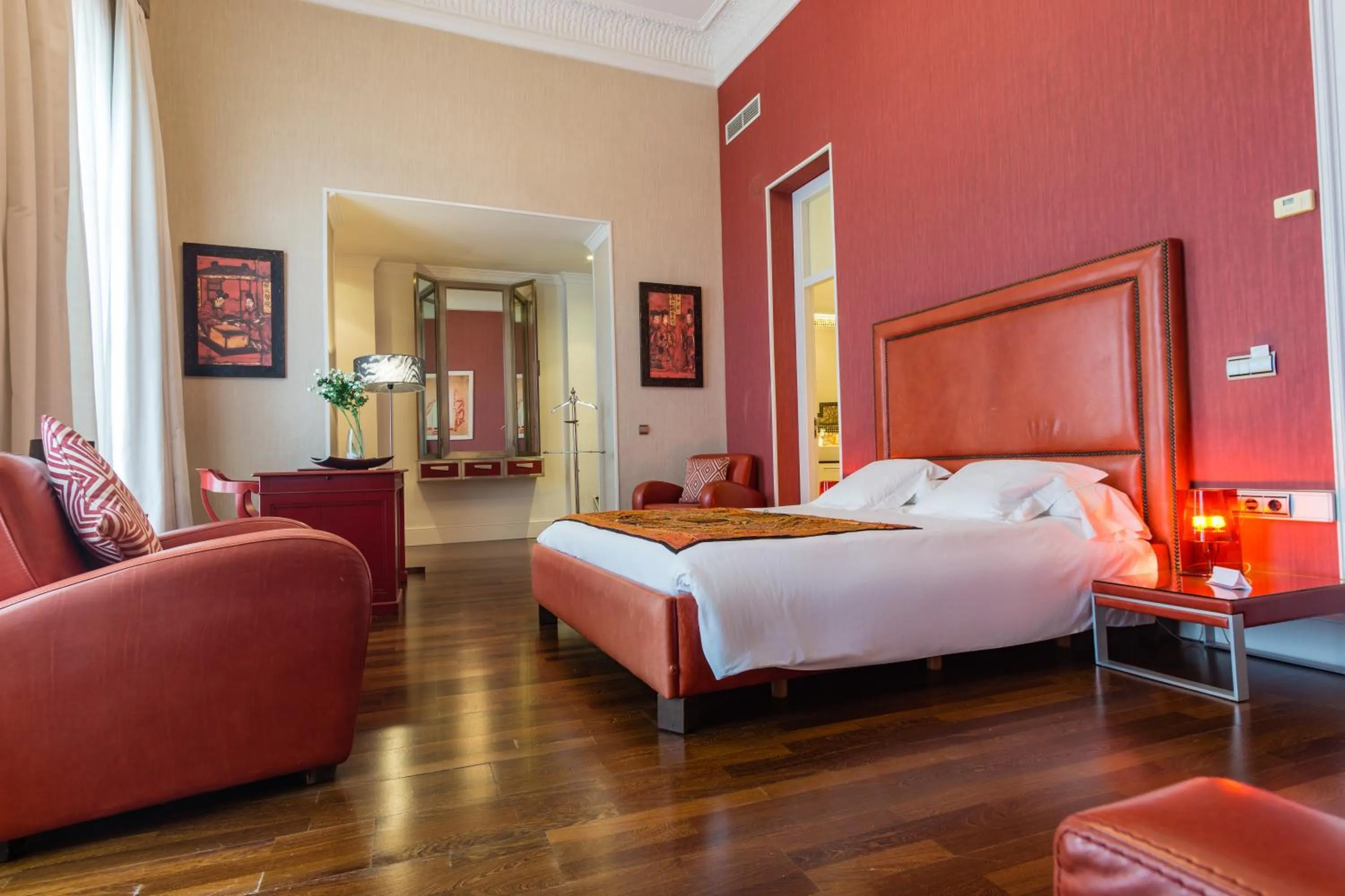 Photo of the whole room in Hotel Palacio Garvey