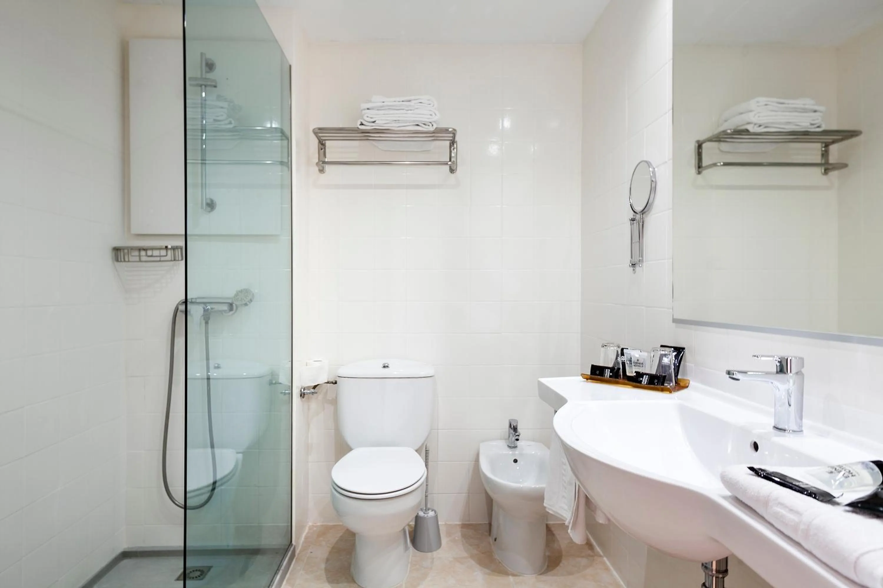 Bathroom in Evenia Olympic Resort