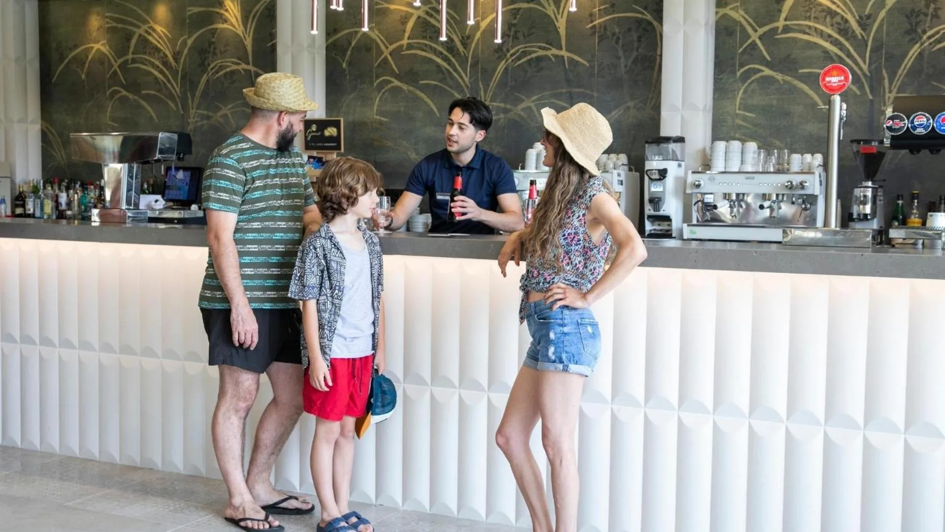 Lounge or bar in Evenia Olympic Garden