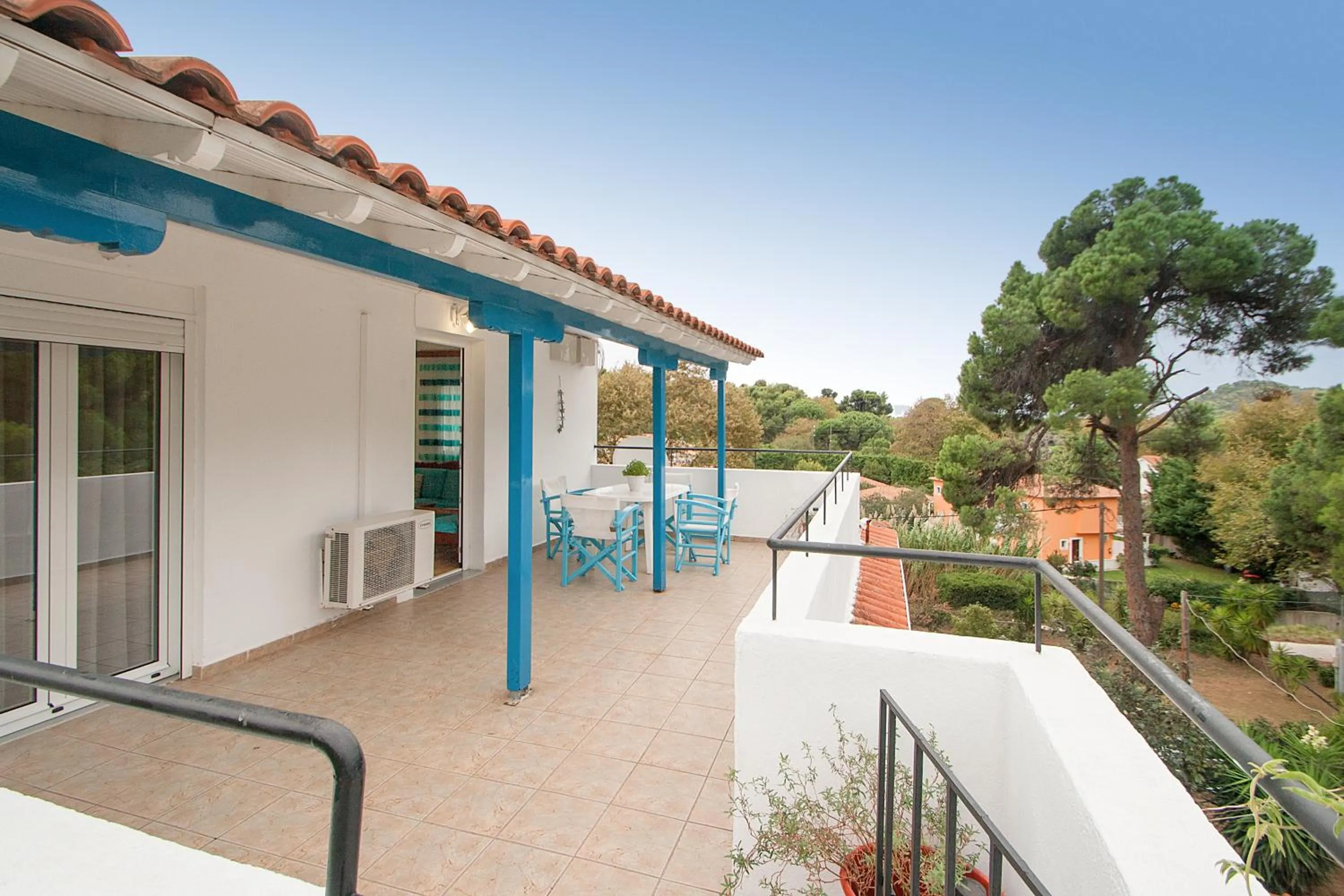Balcony/Terrace in Villa ALEXIS