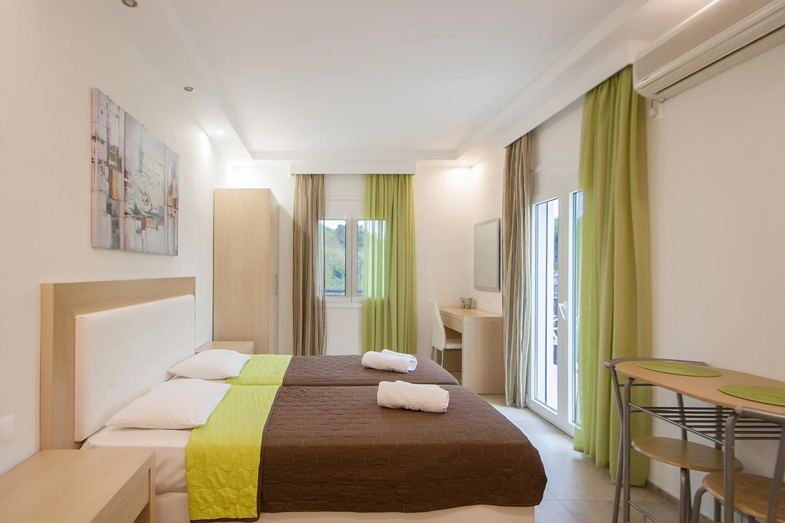 Bedroom, Bed in Villa ALEXIS