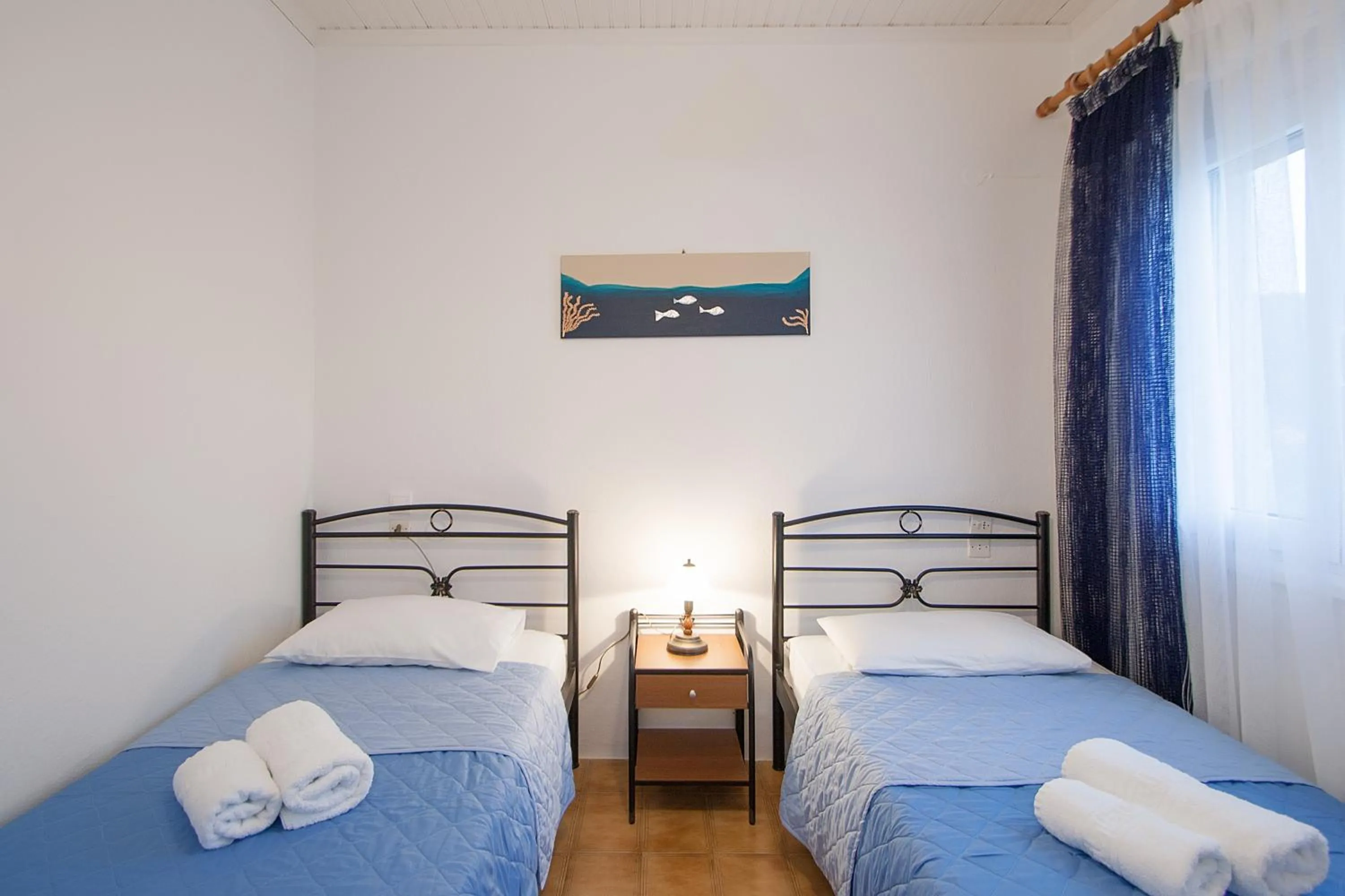 Bedroom, Bed in Villa ALEXIS