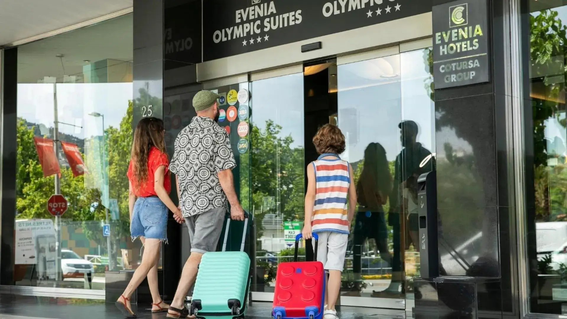 Property building in Evenia Olympic Suites Property building in Evenia Olympic Suites