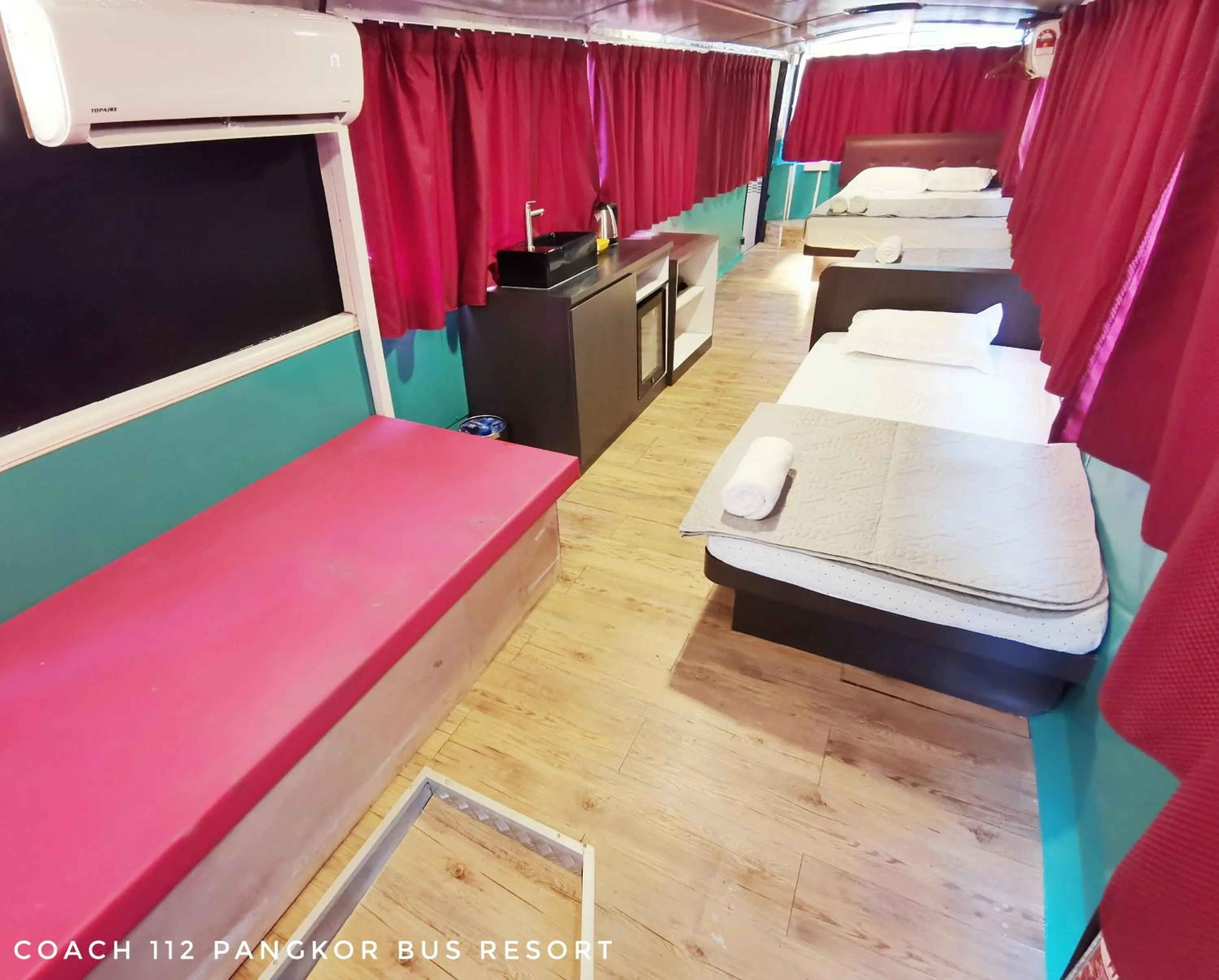 Bed in Pangkor Bus Resort by BESLA