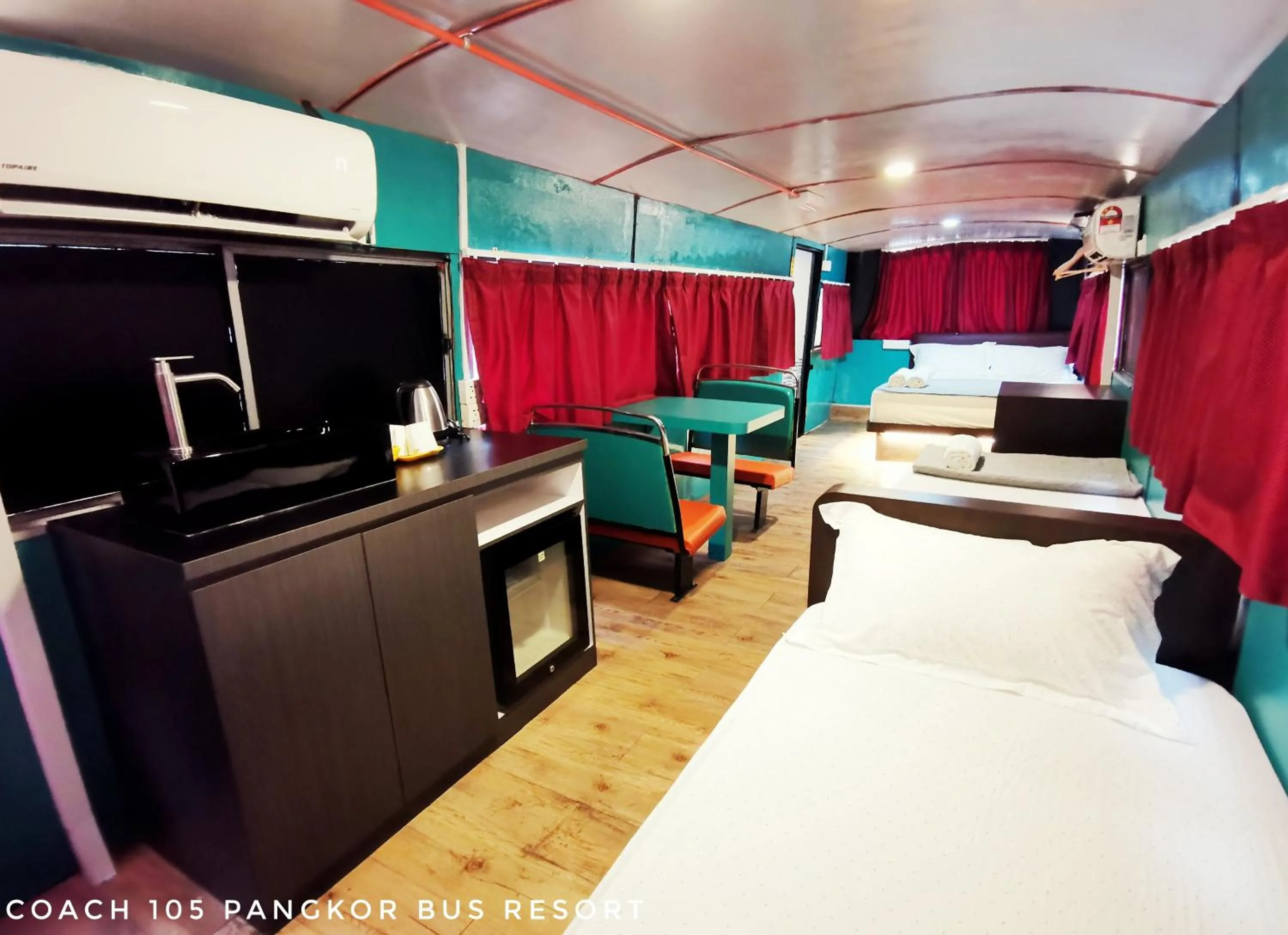 Bed in Pangkor Bus Resort by BESLA