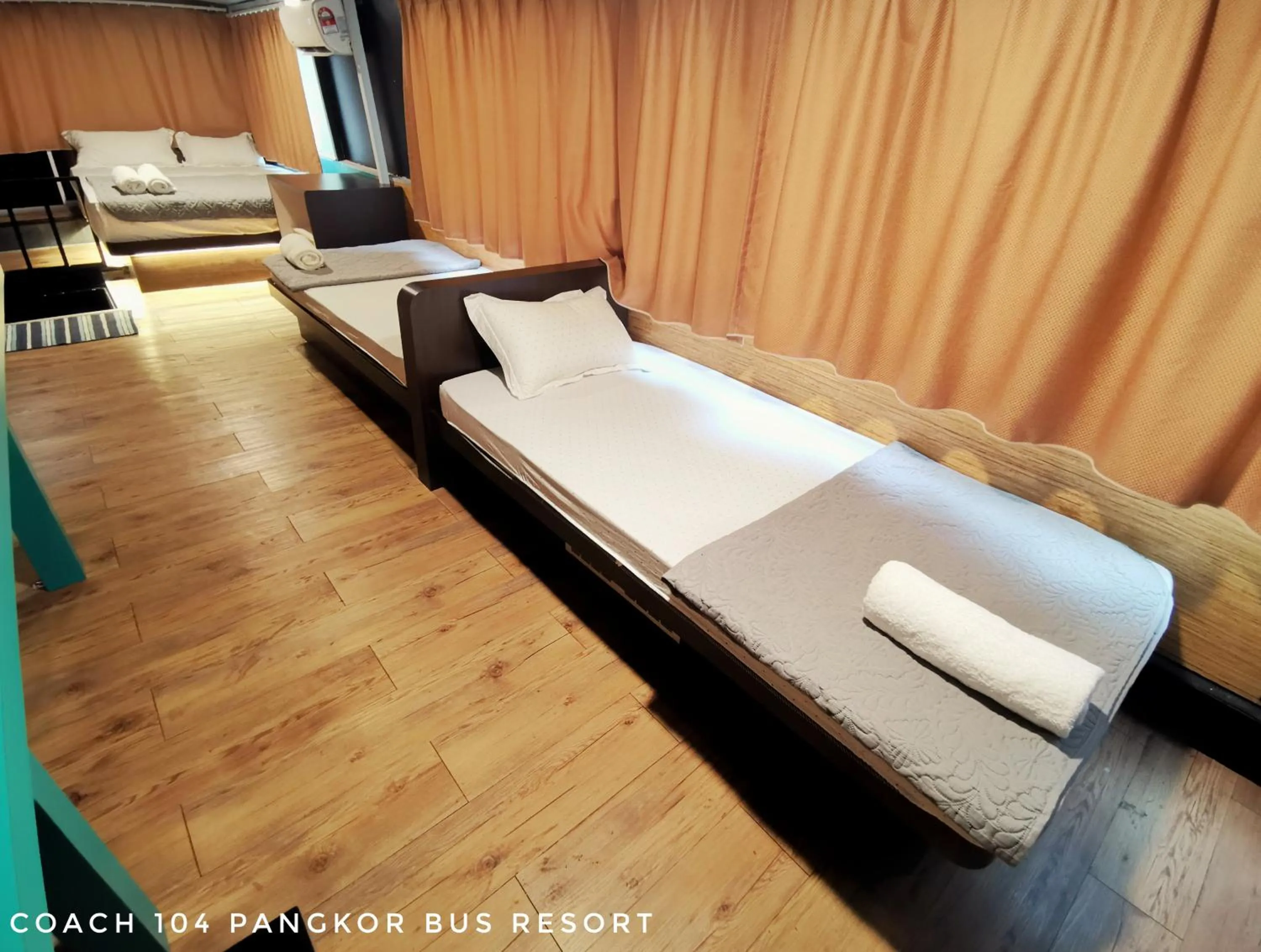 Bed in Pangkor Bus Resort by BESLA