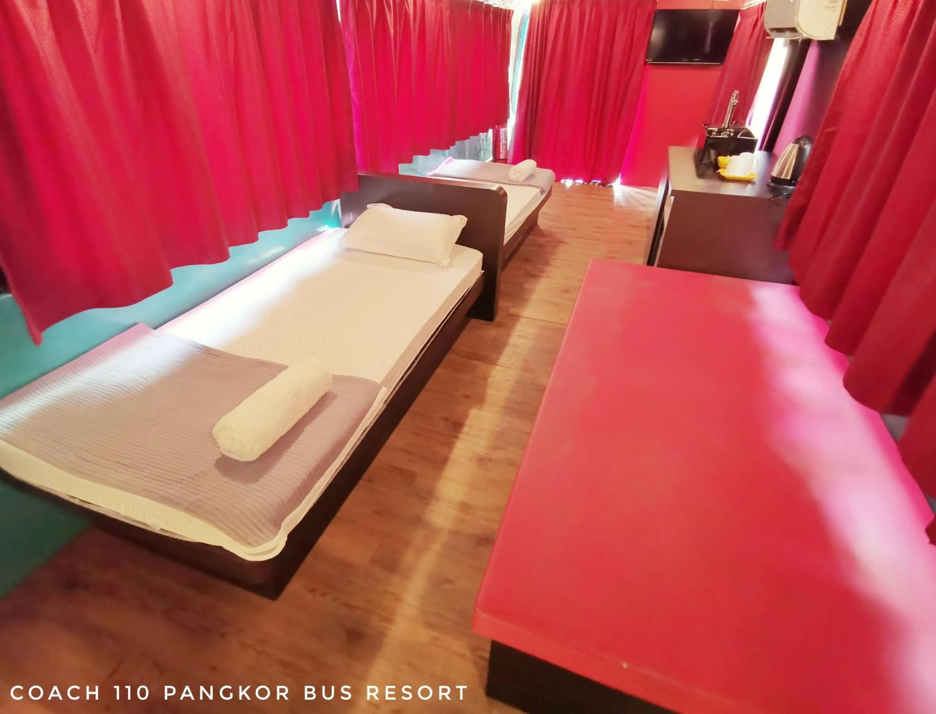 Bed in Pangkor Bus Resort by BESLA