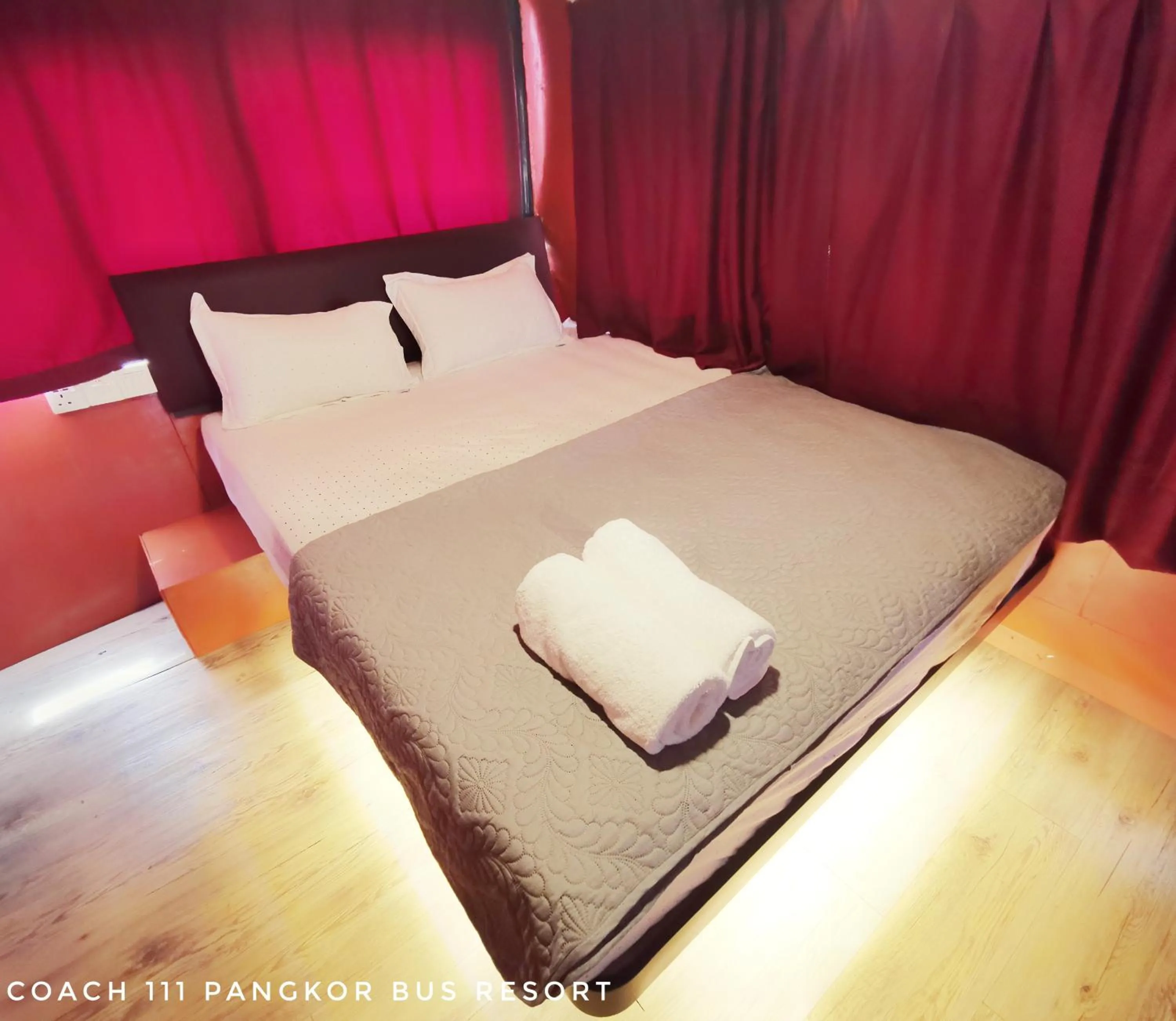 Bed in Pangkor Bus Resort by BESLA