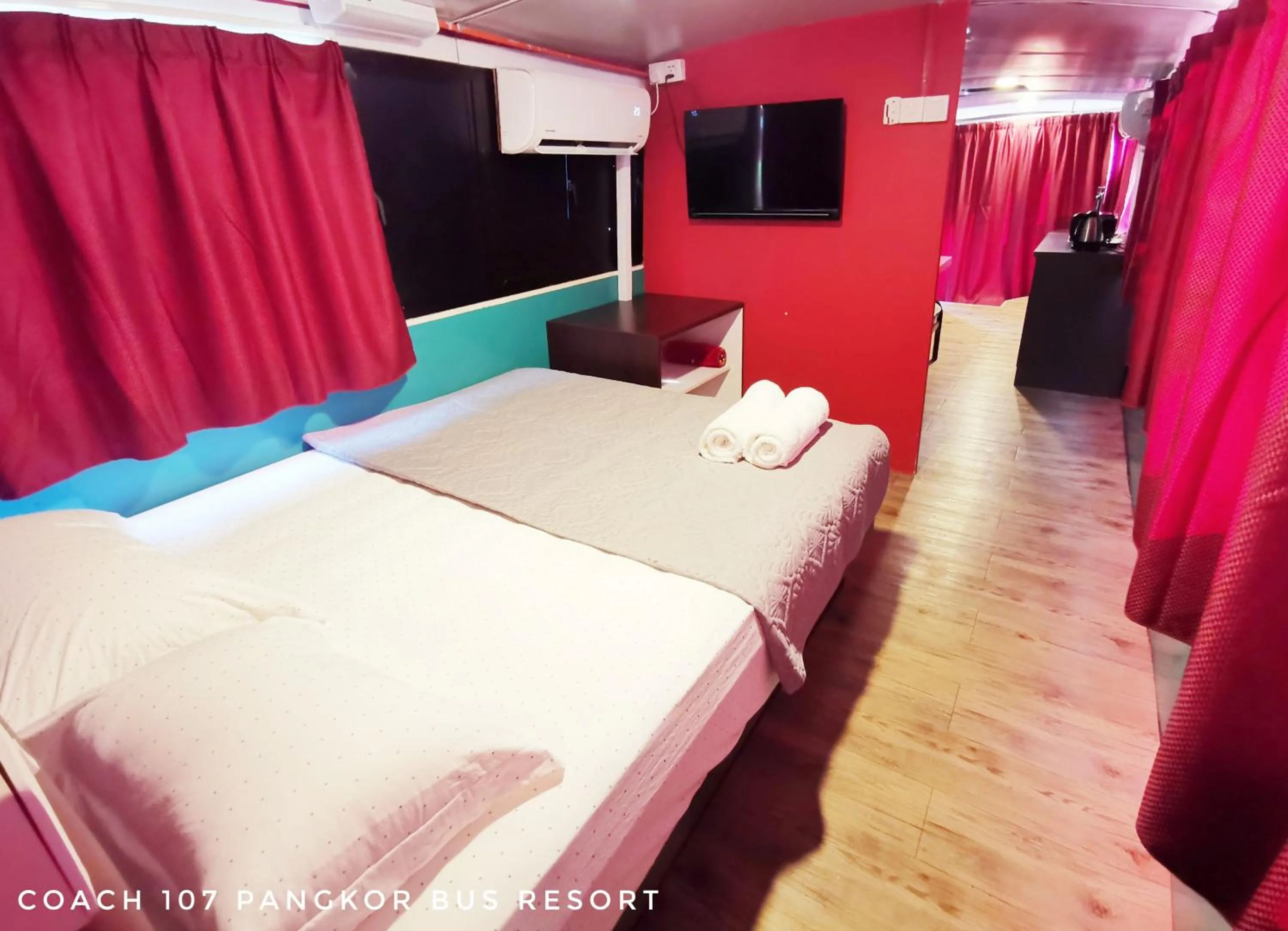 Bed in Pangkor Bus Resort by BESLA