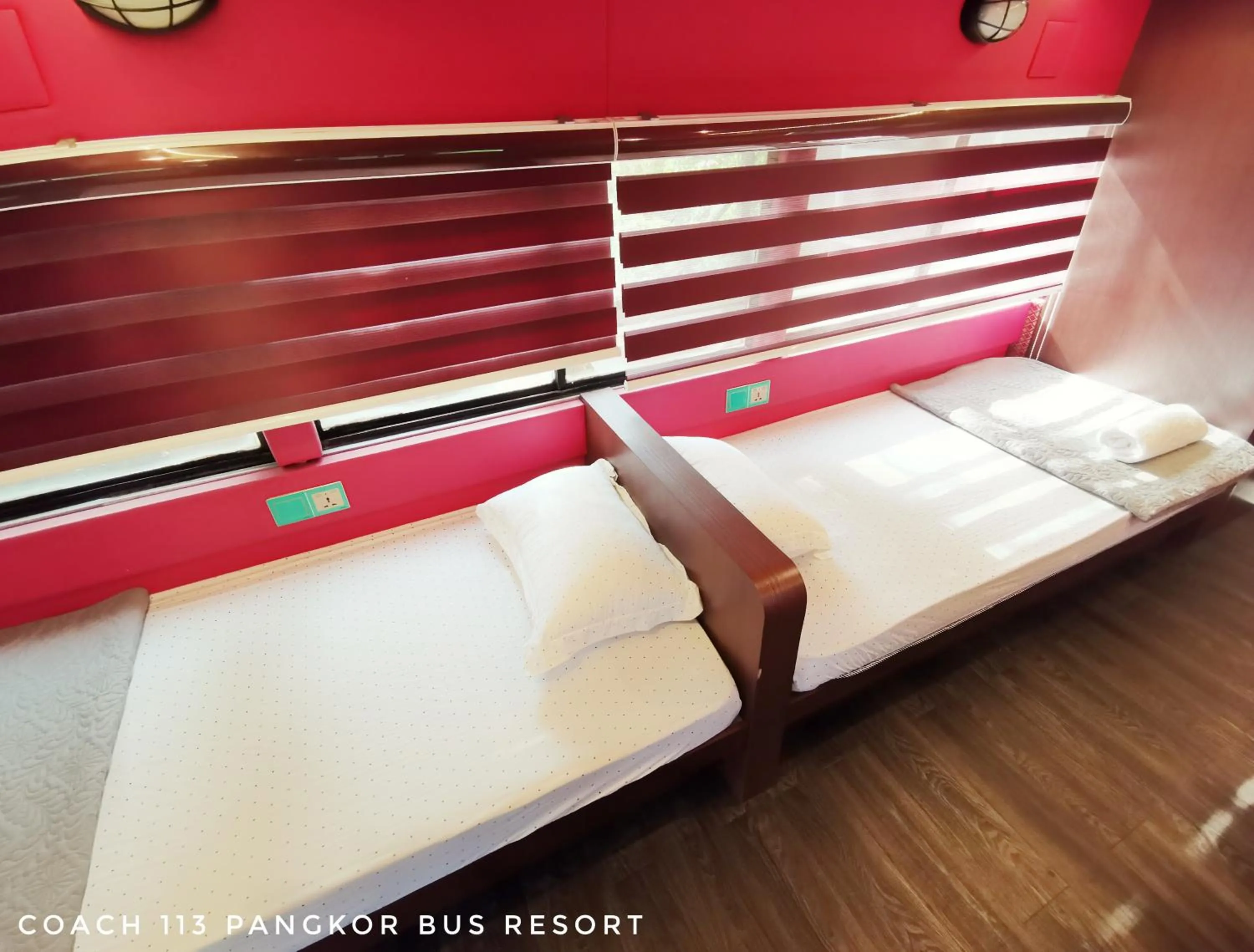 Bed in Pangkor Bus Resort by BESLA