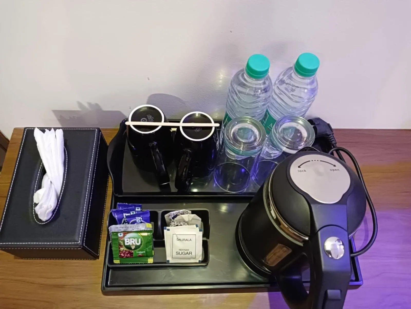 Coffee/tea facilities in Villa Grand Hotel Near Kempegowda International Airport