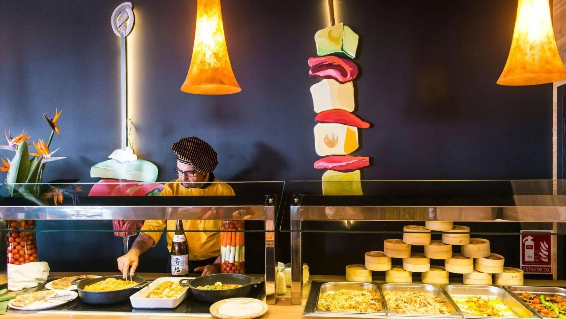 Restaurant/places to eat in Evenia Zoraida Garden