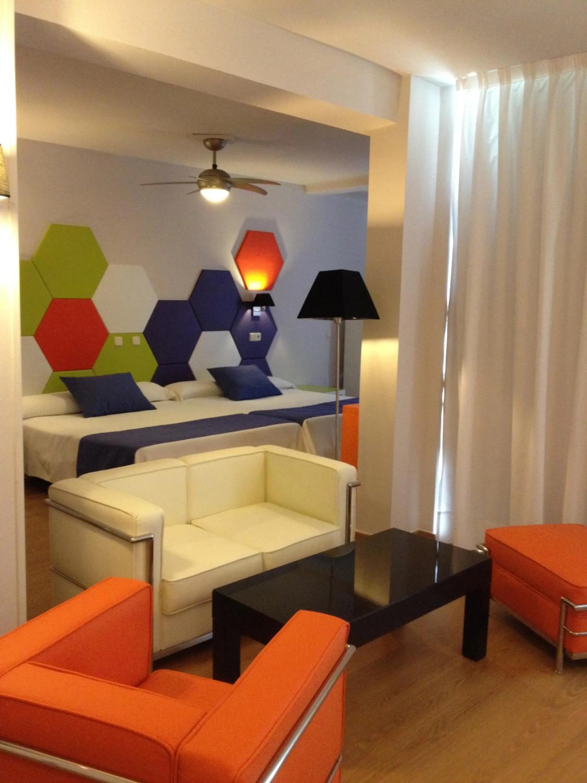 Seating area in Evenia Zoraida Resort