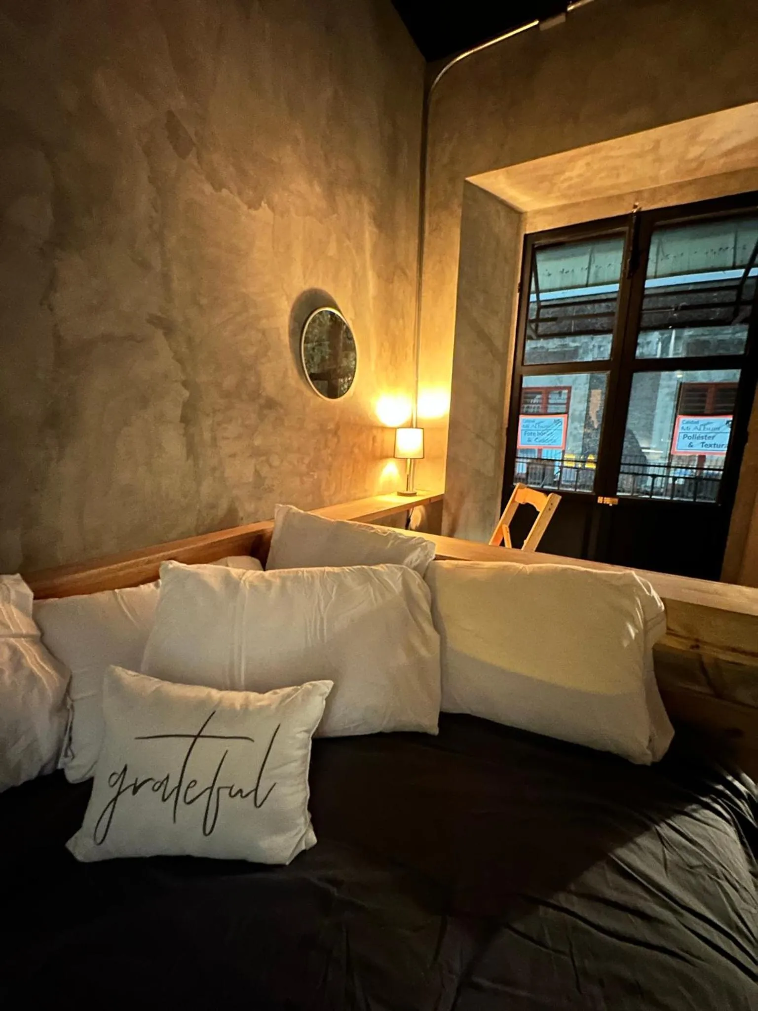 Bed in Casa Sabina Down Town Mexico City