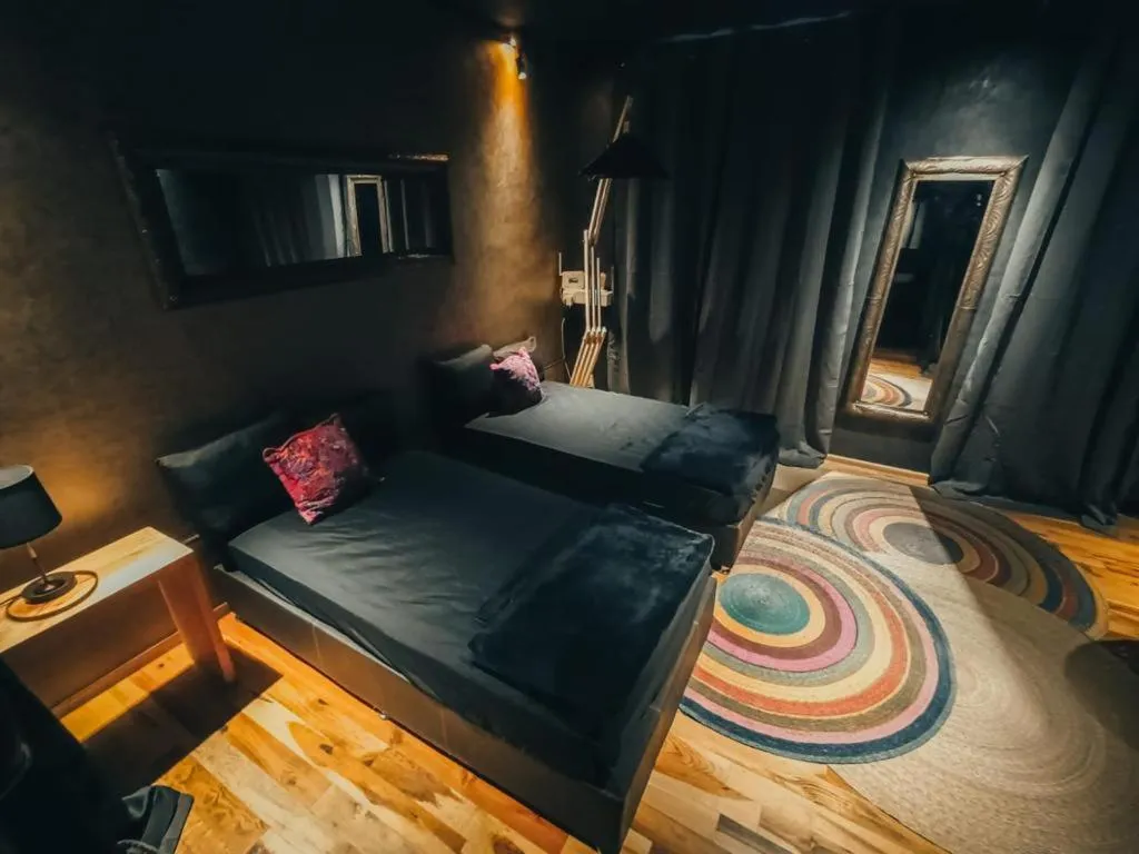 Bed in Casa Sabina Down Town Mexico City