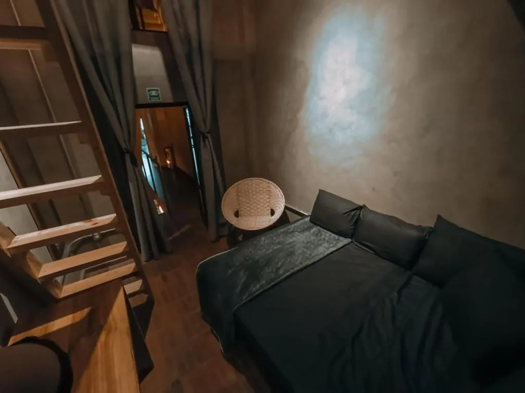 Bed in Casa Sabina Down Town Mexico City