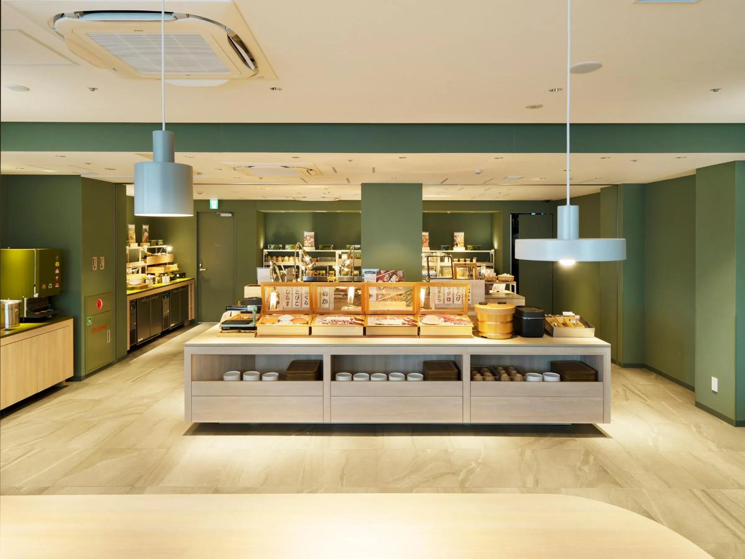 Buffet breakfast in Vessel Inn Takadanobaba Station