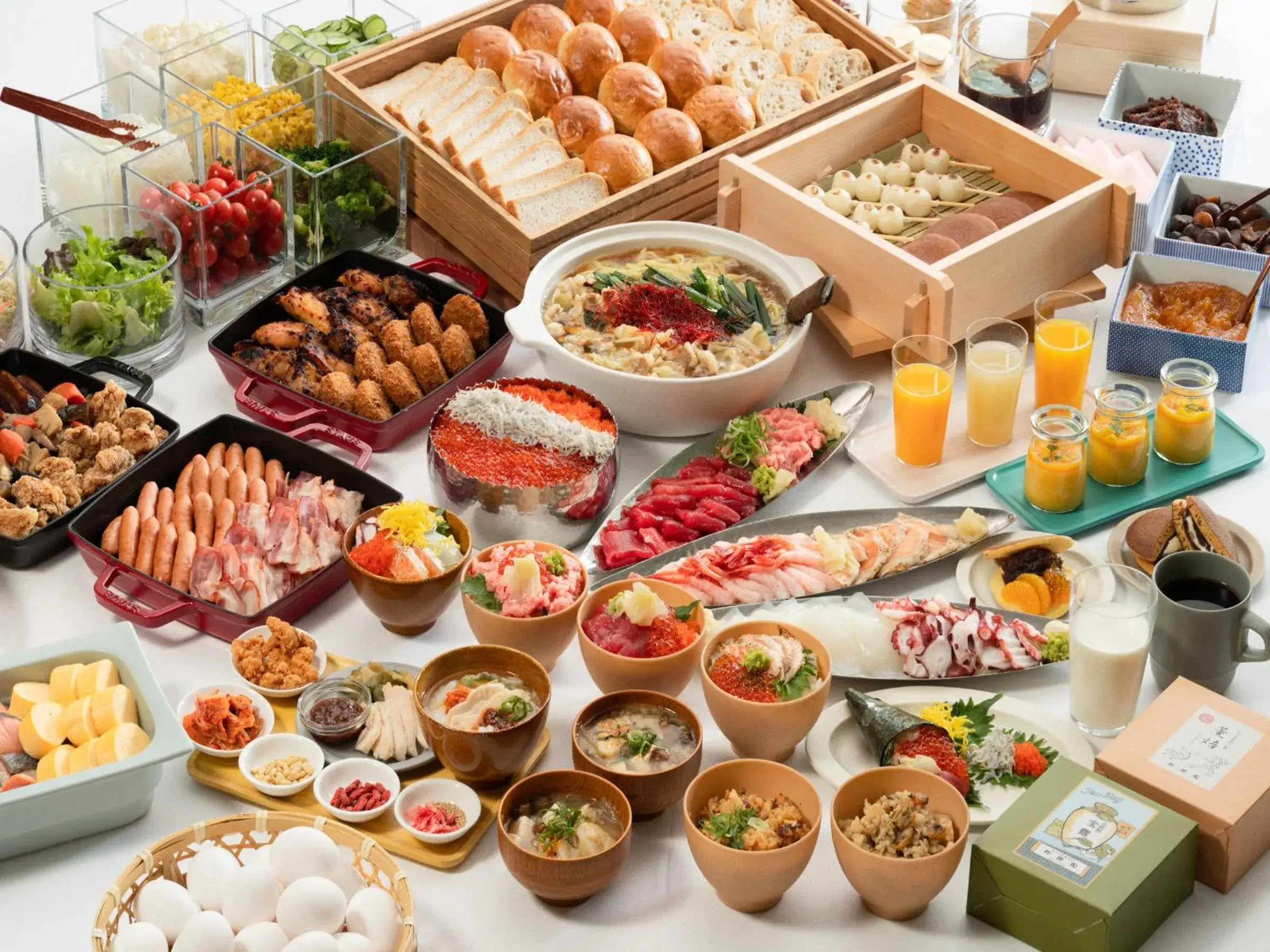 Breakfast in Vessel Inn Takadanobaba Station Breakfast in Vessel Inn Takadanobaba Station