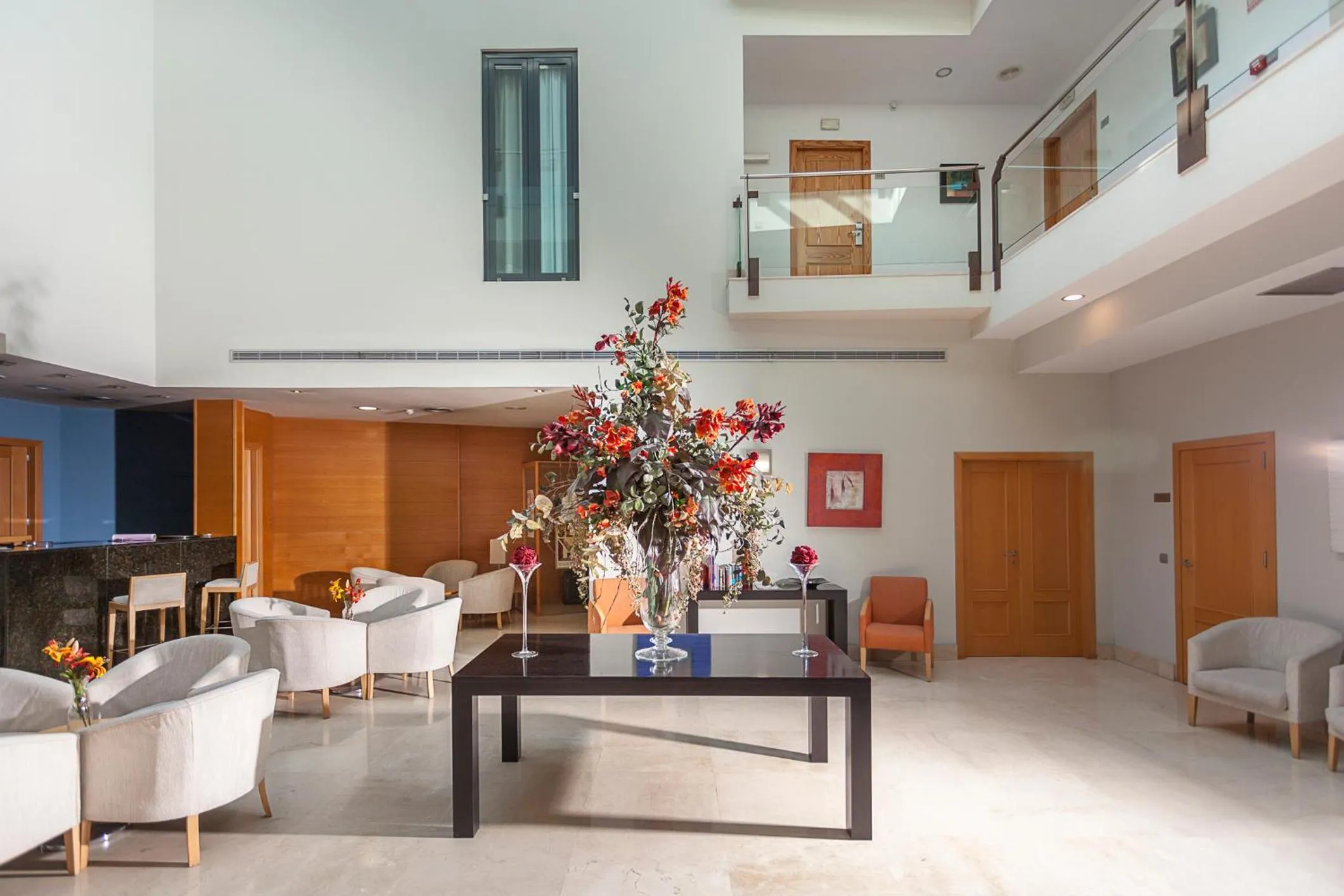 Lobby or reception in Hotel AACR Museo