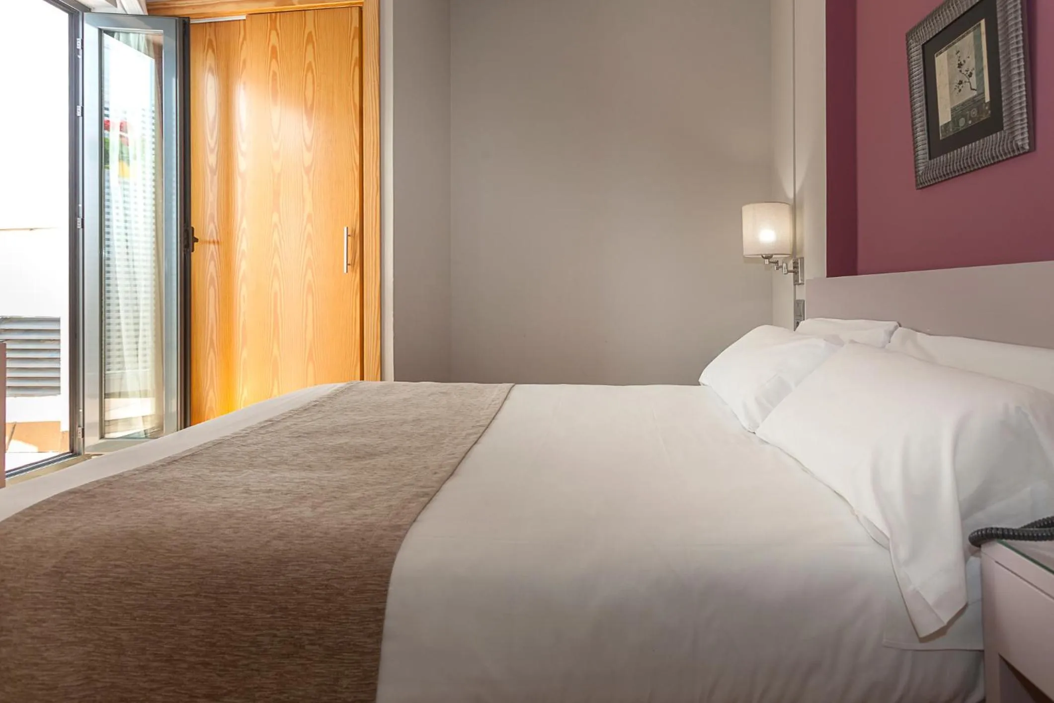 Bed in Hotel AACR Museo