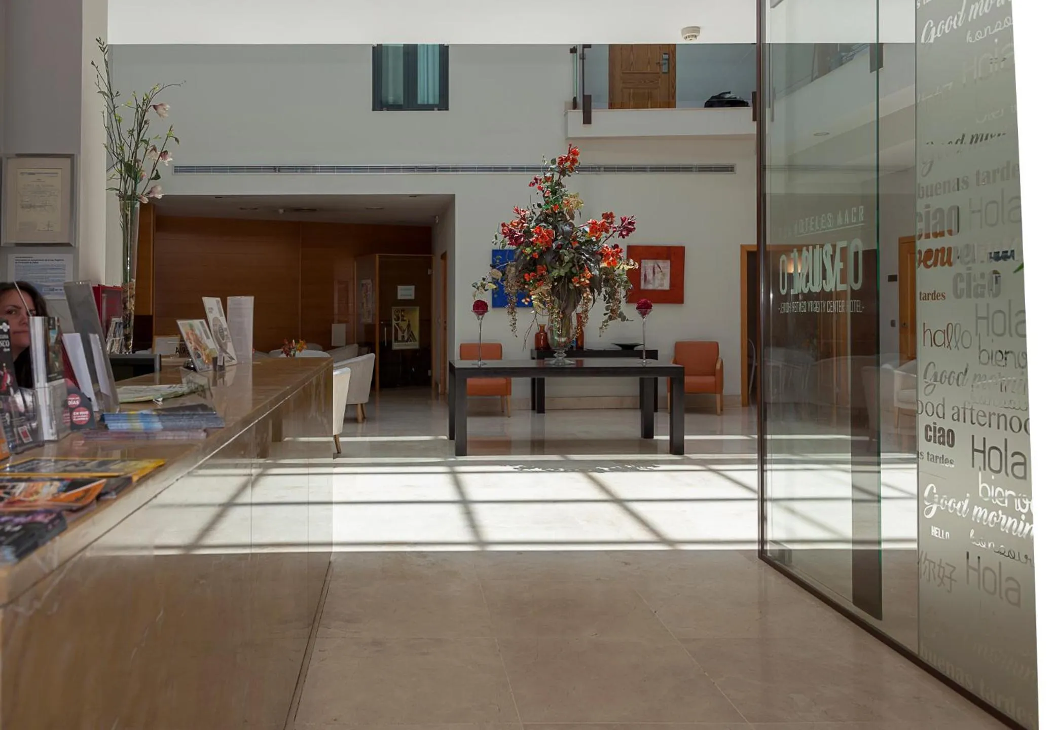 Facade/entrance in Hotel AACR Museo