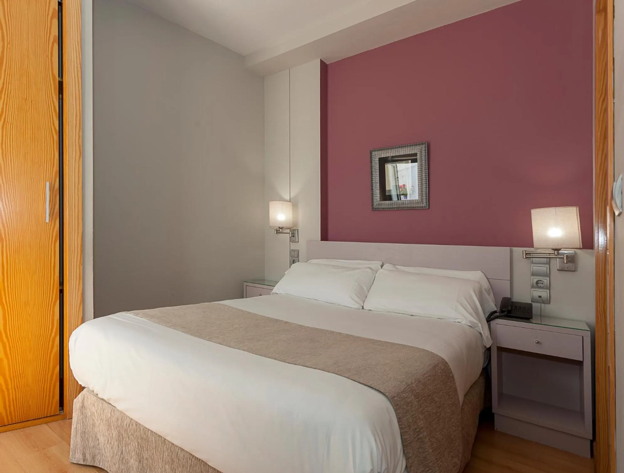 Bed in Hotel AACR Museo