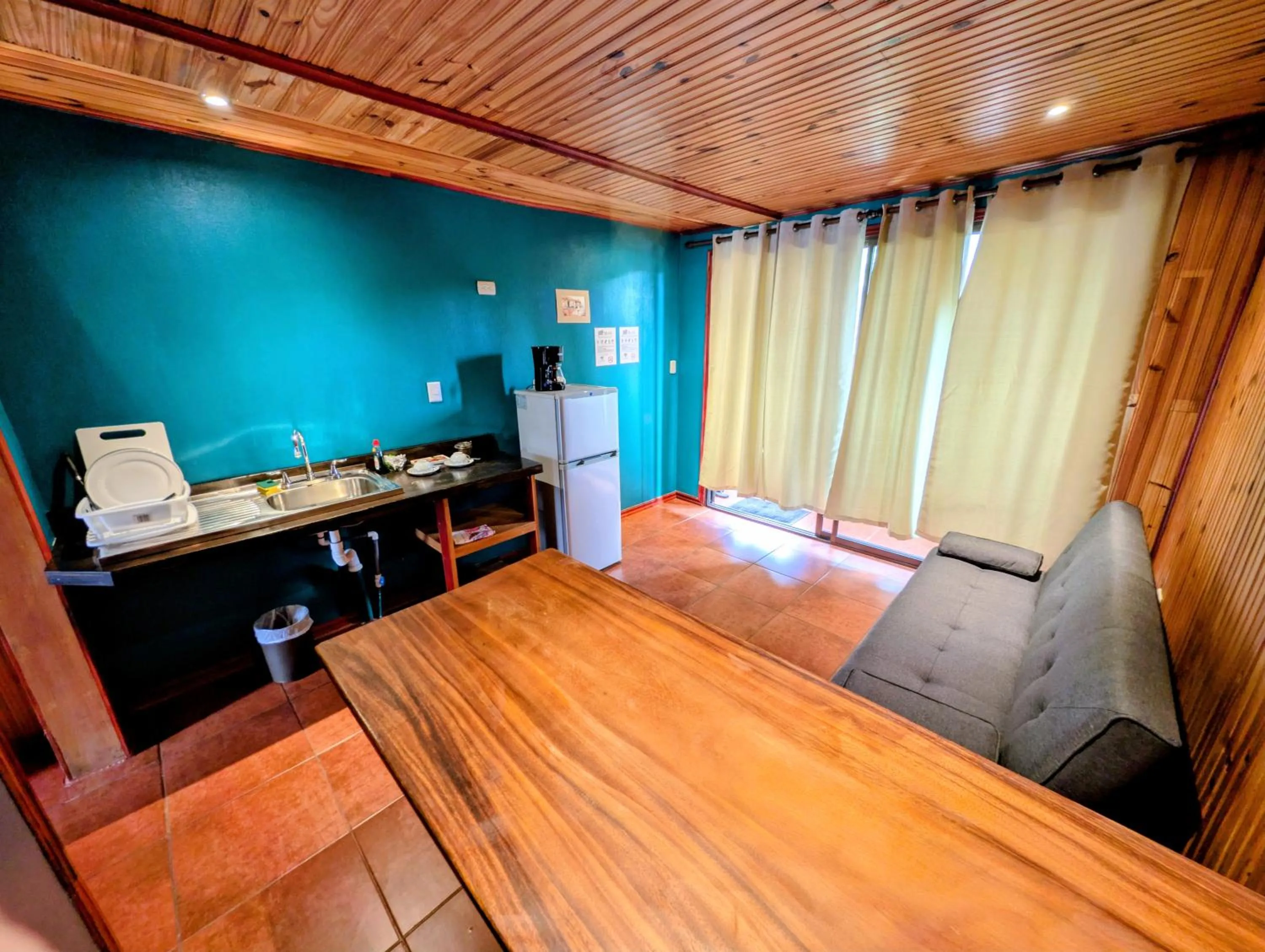 Bed in Miztli Lodge & Adventure