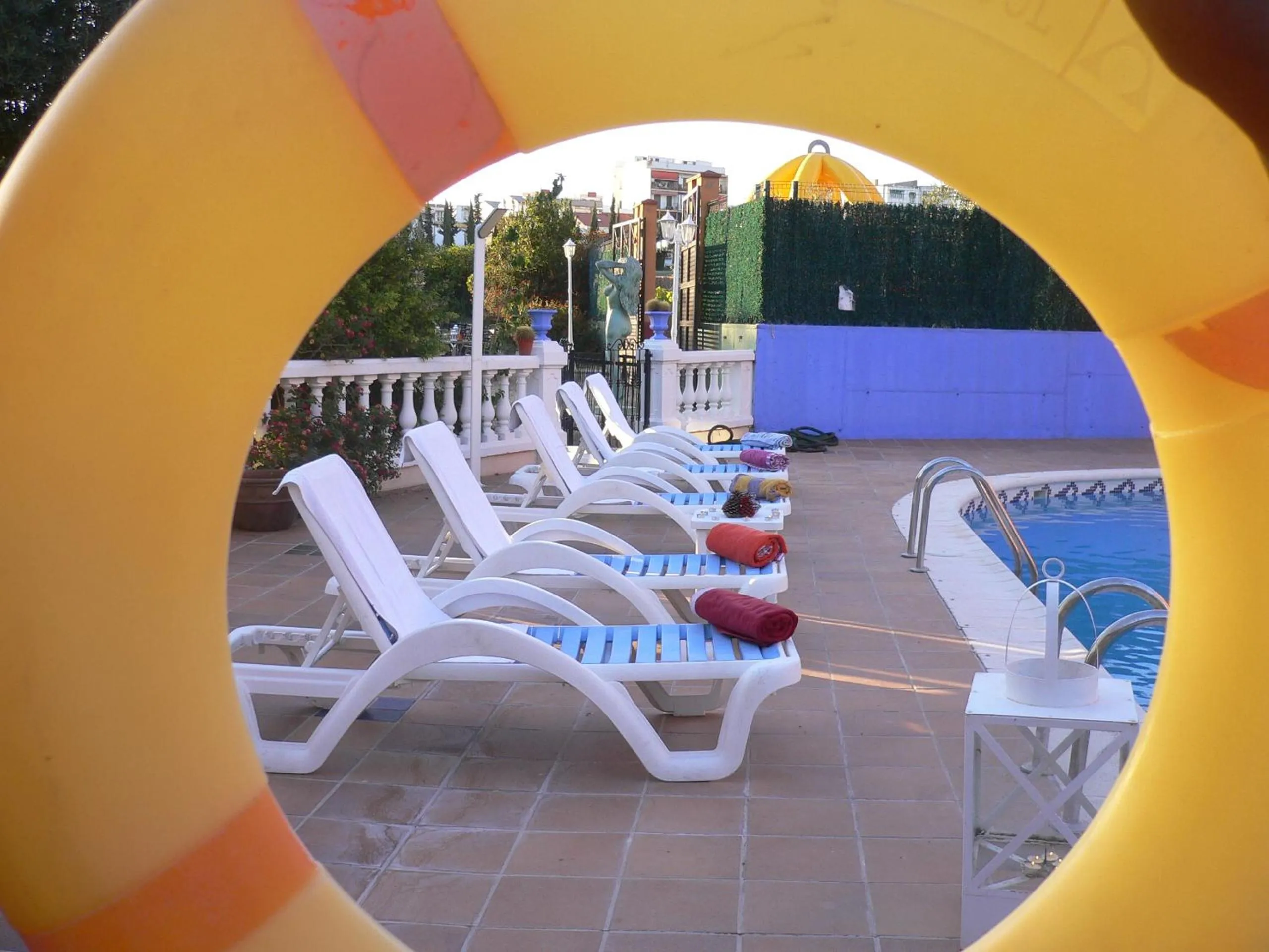 Facade/entrance in Hotel Zeus