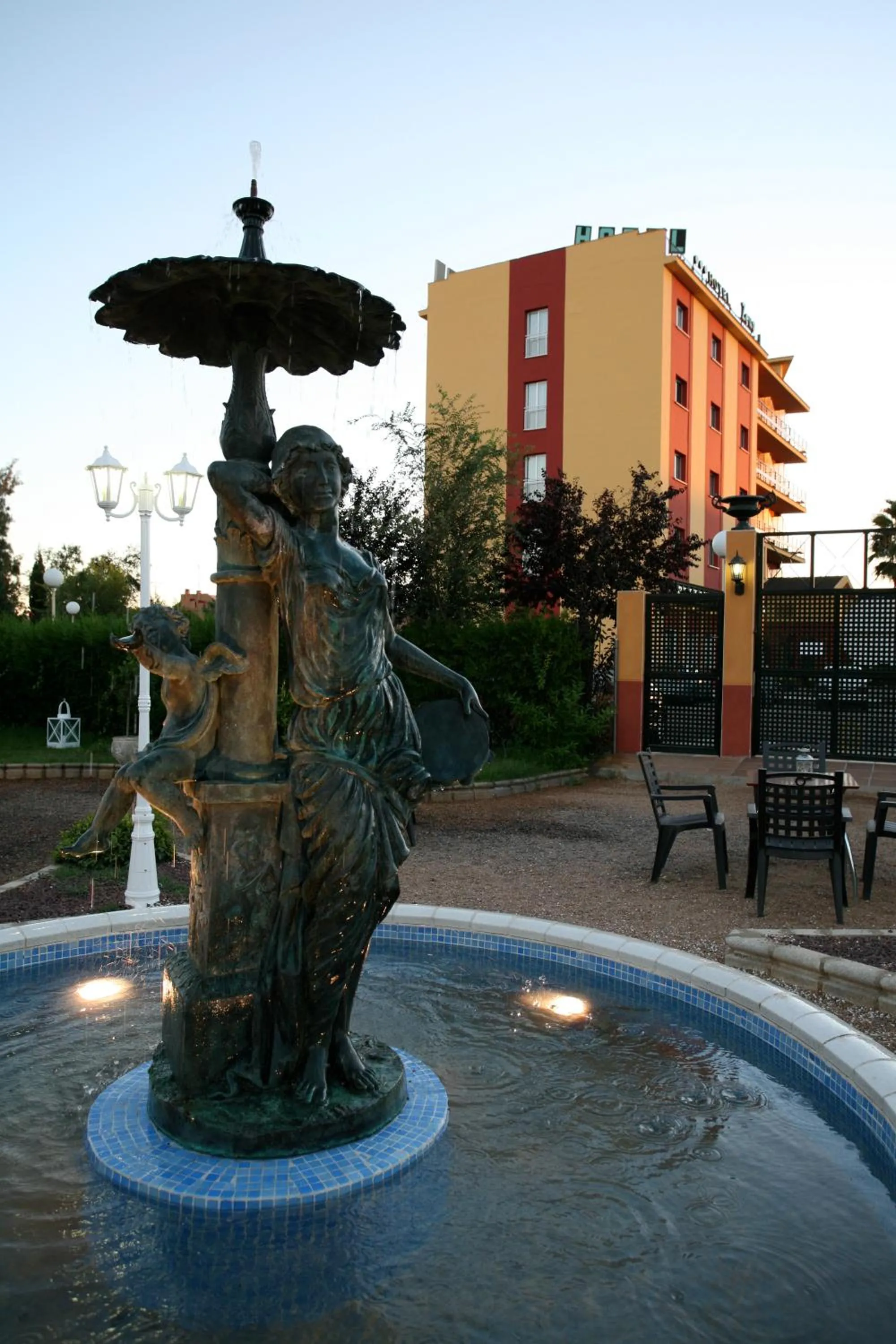 Garden in Hotel Zeus