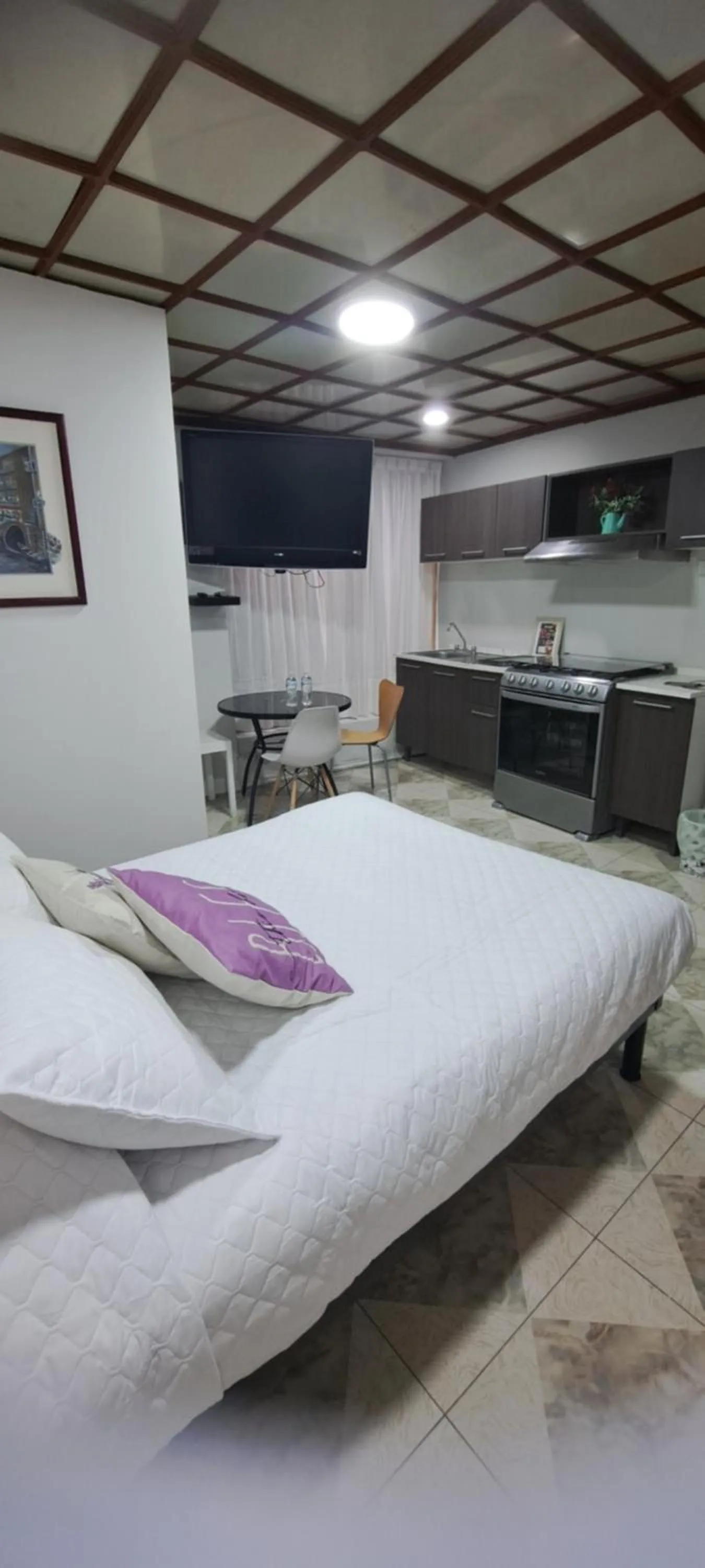 Bed in Habitaciones Narvarte Del Valle