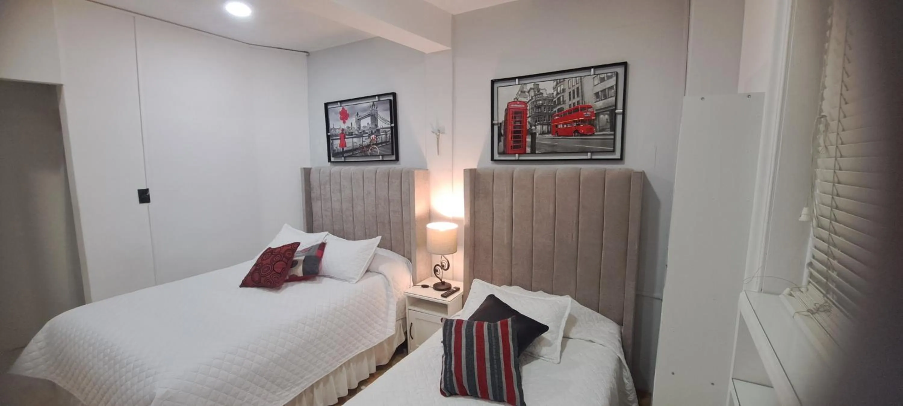 Bed in Habitaciones Narvarte Del Valle