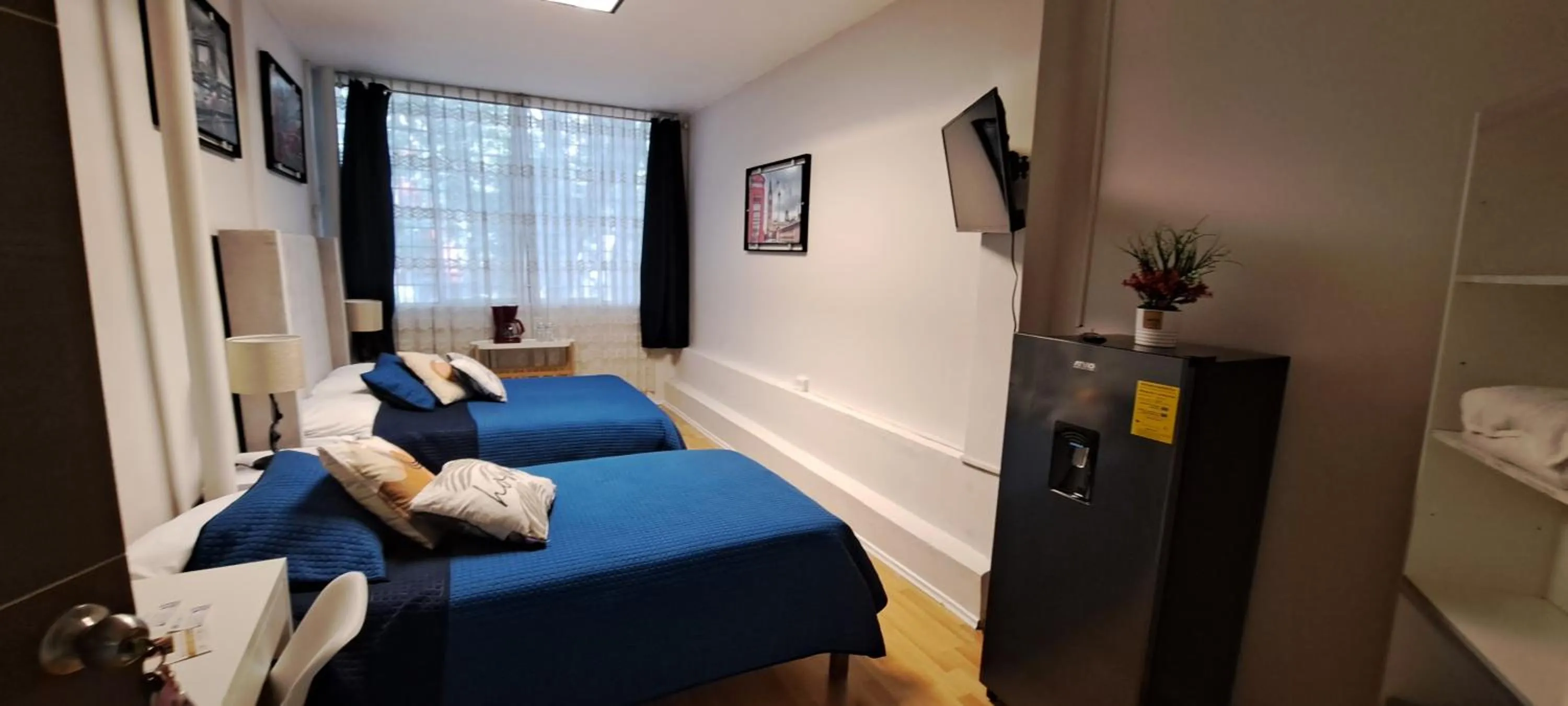 Bed in Habitaciones Narvarte Del Valle