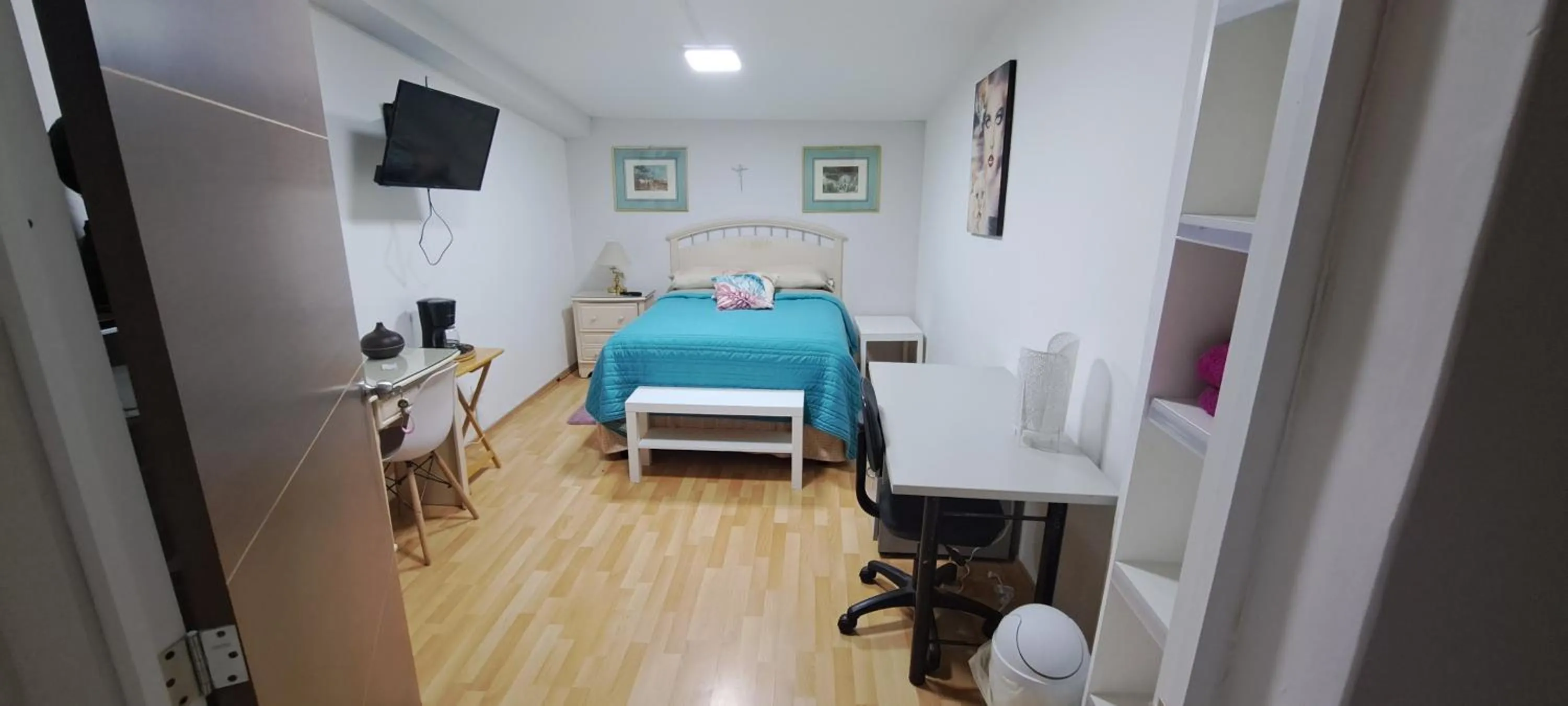 Bed in Habitaciones Narvarte Del Valle