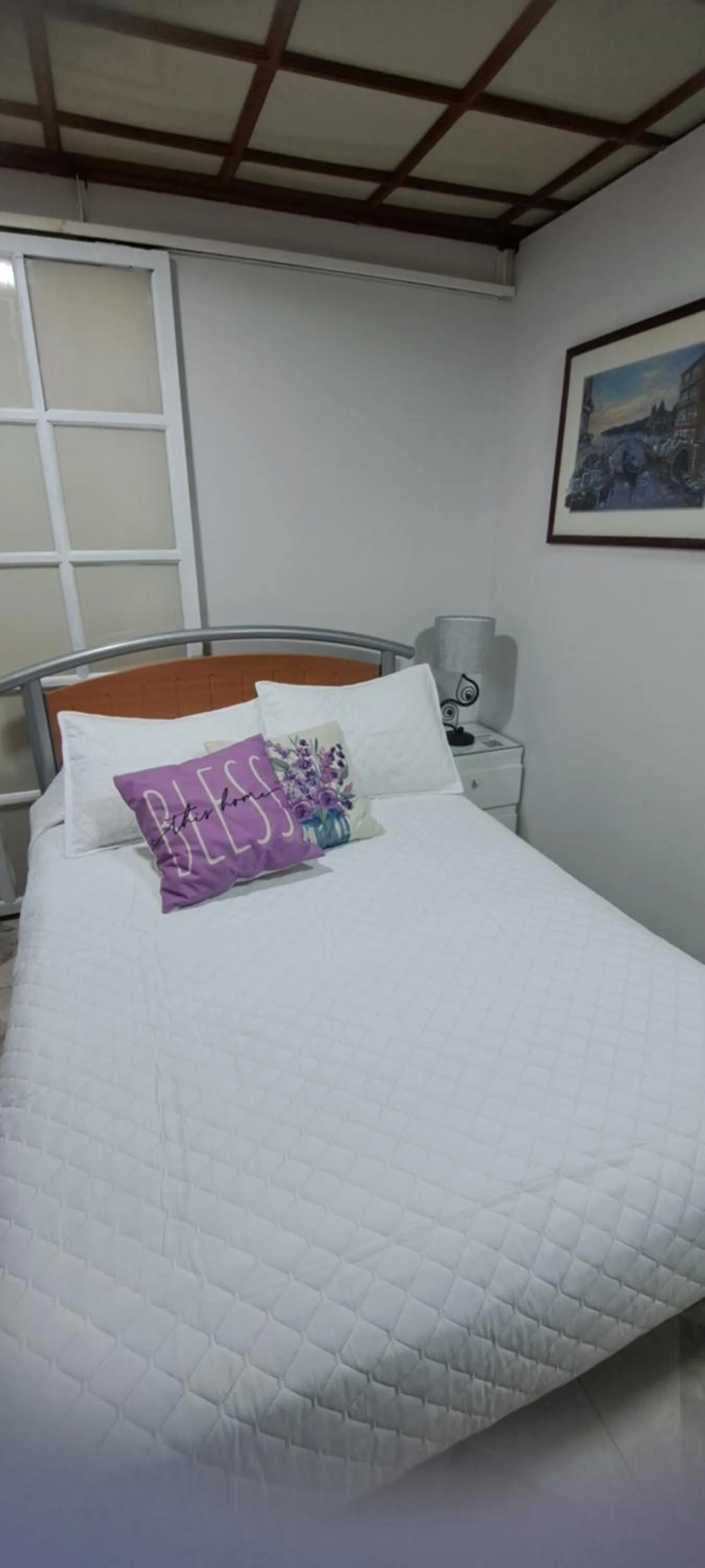 Bedroom, Bed in Habitaciones Narvarte Del Valle