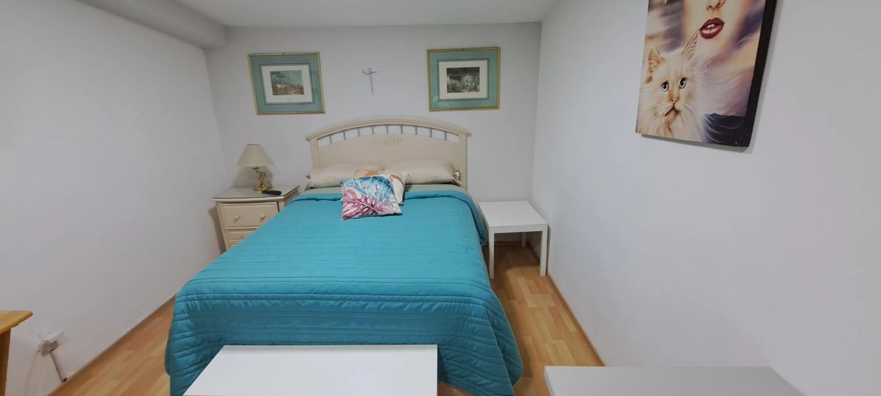 Bedroom, Bed in Habitaciones Narvarte Del Valle