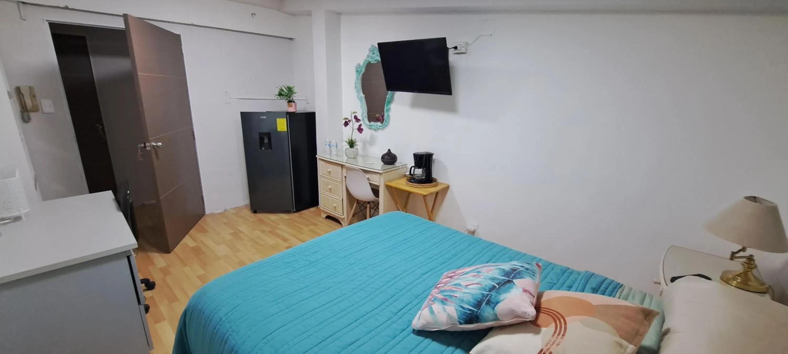 Bed in Habitaciones Narvarte Del Valle