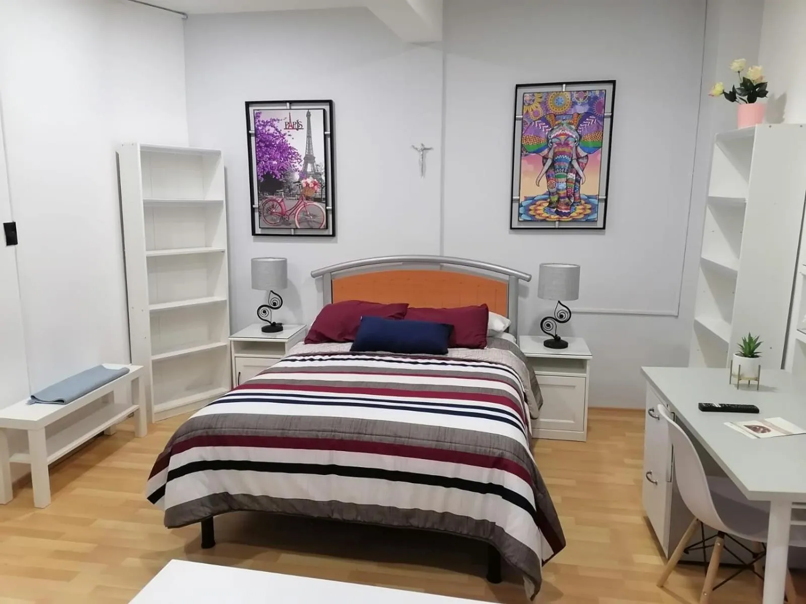 Bed in Habitaciones Narvarte Del Valle