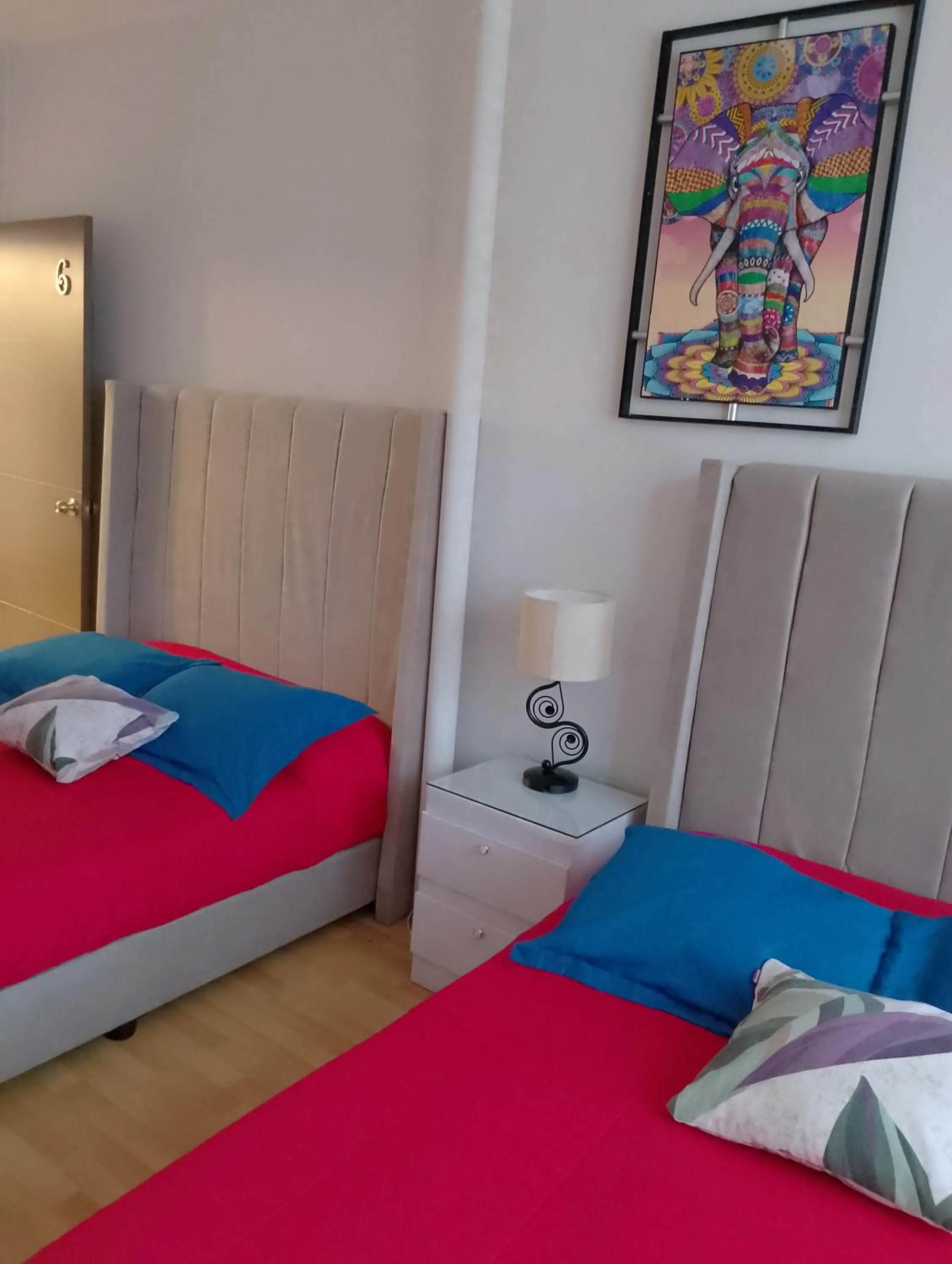 Bed in Habitaciones Narvarte Del Valle