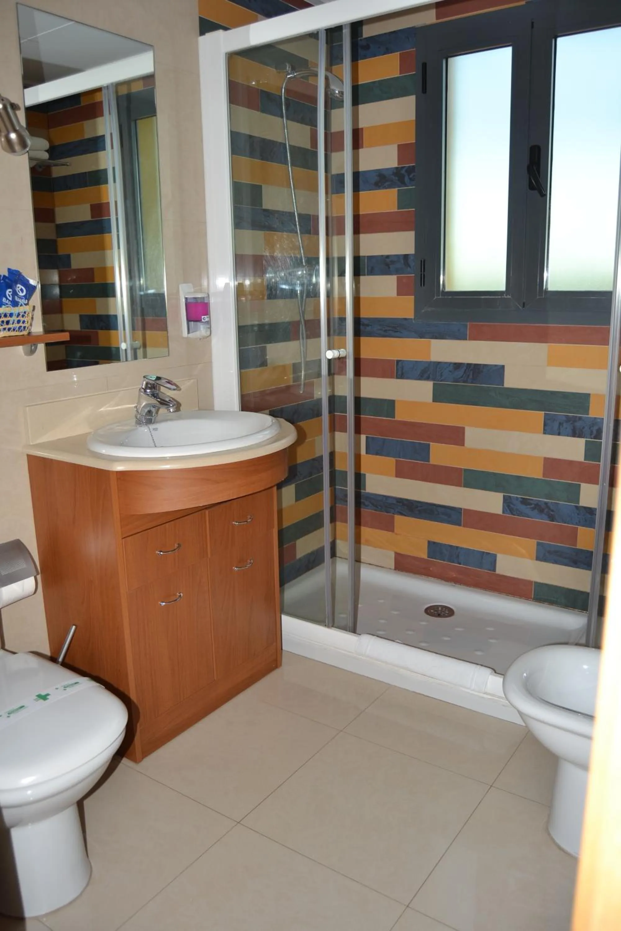 Bathroom in Aparthotel Bahía