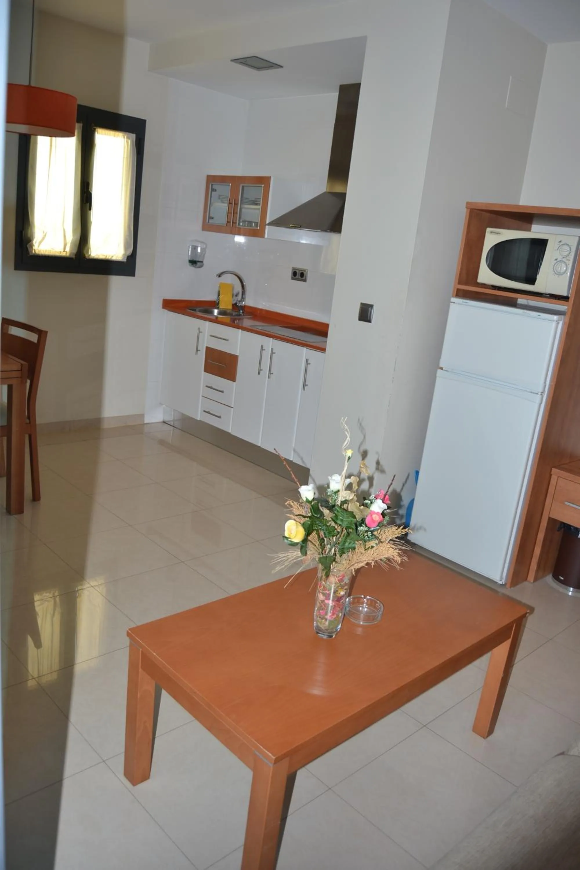 Kitchen or kitchenette in Aparthotel Bahía