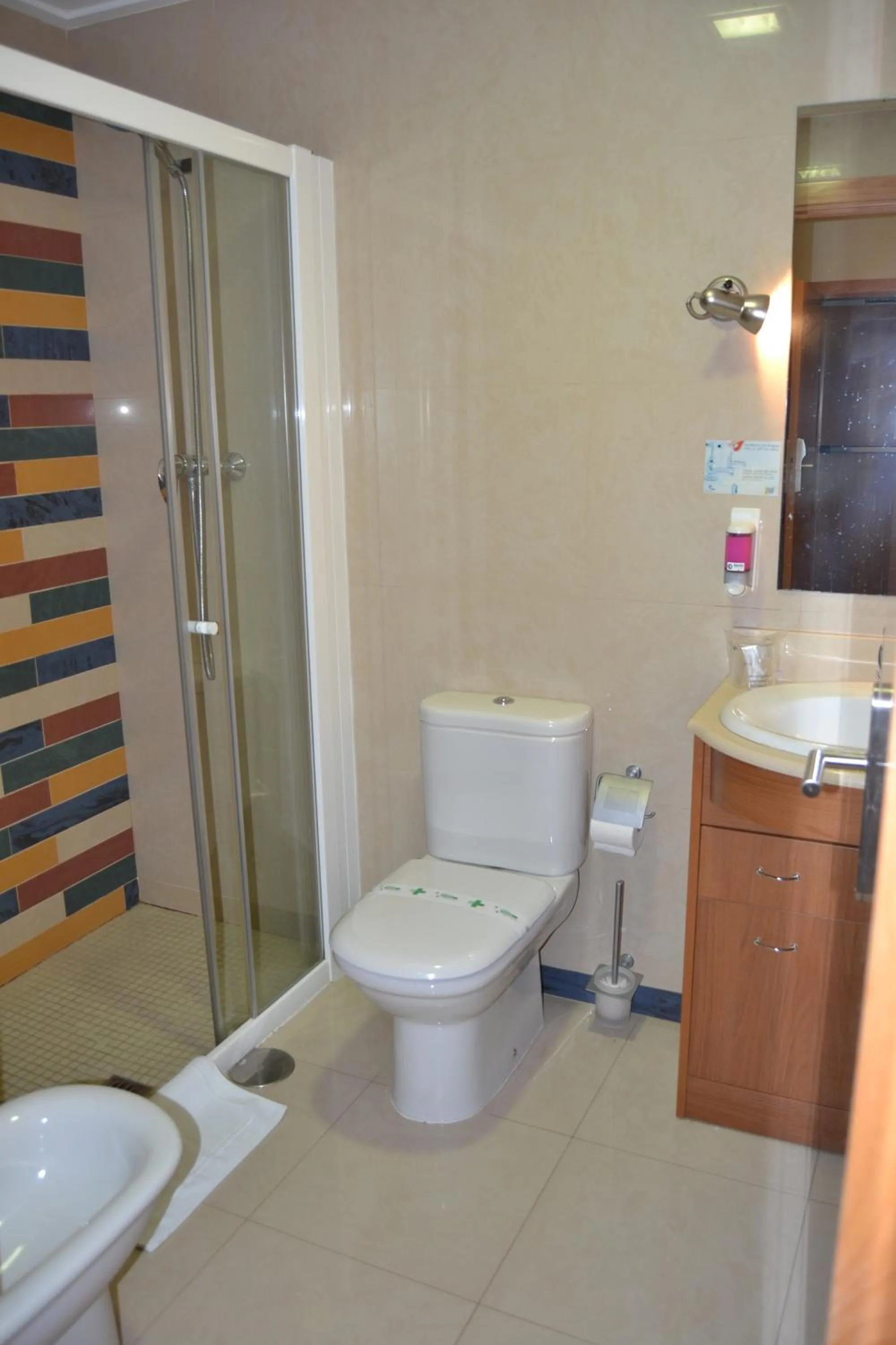 Bathroom in Aparthotel Bahía