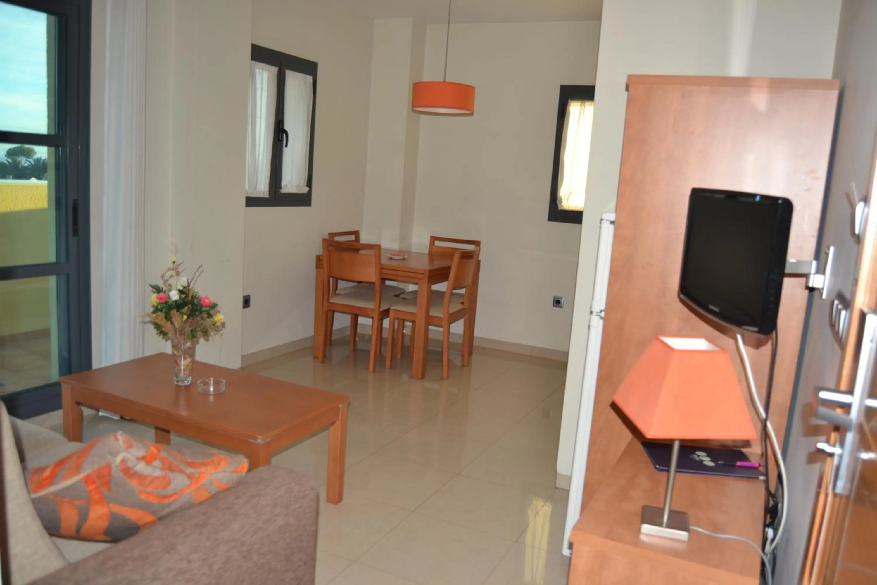 Living room in Aparthotel Bahía