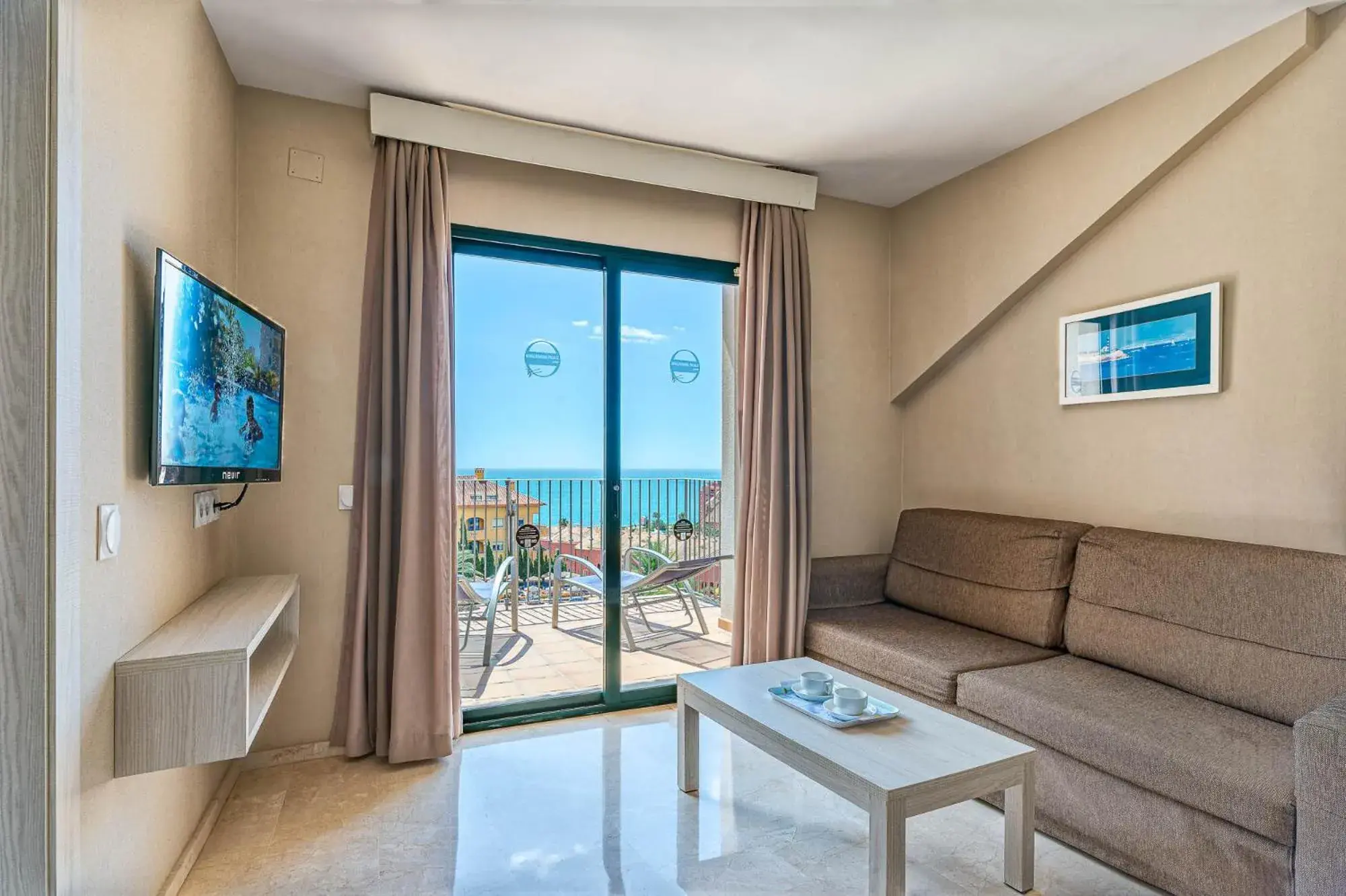 Pool view in Benalmadena Palace Spa Pool view in Benalmadena Palace Spa